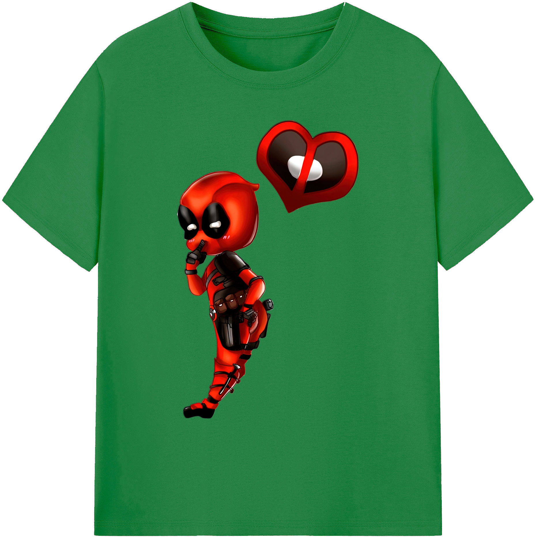 （画像用） Deadpool デッドプール 綿100％ メンズ半袖Tシャツ｜肌触りやわらか＆通気性