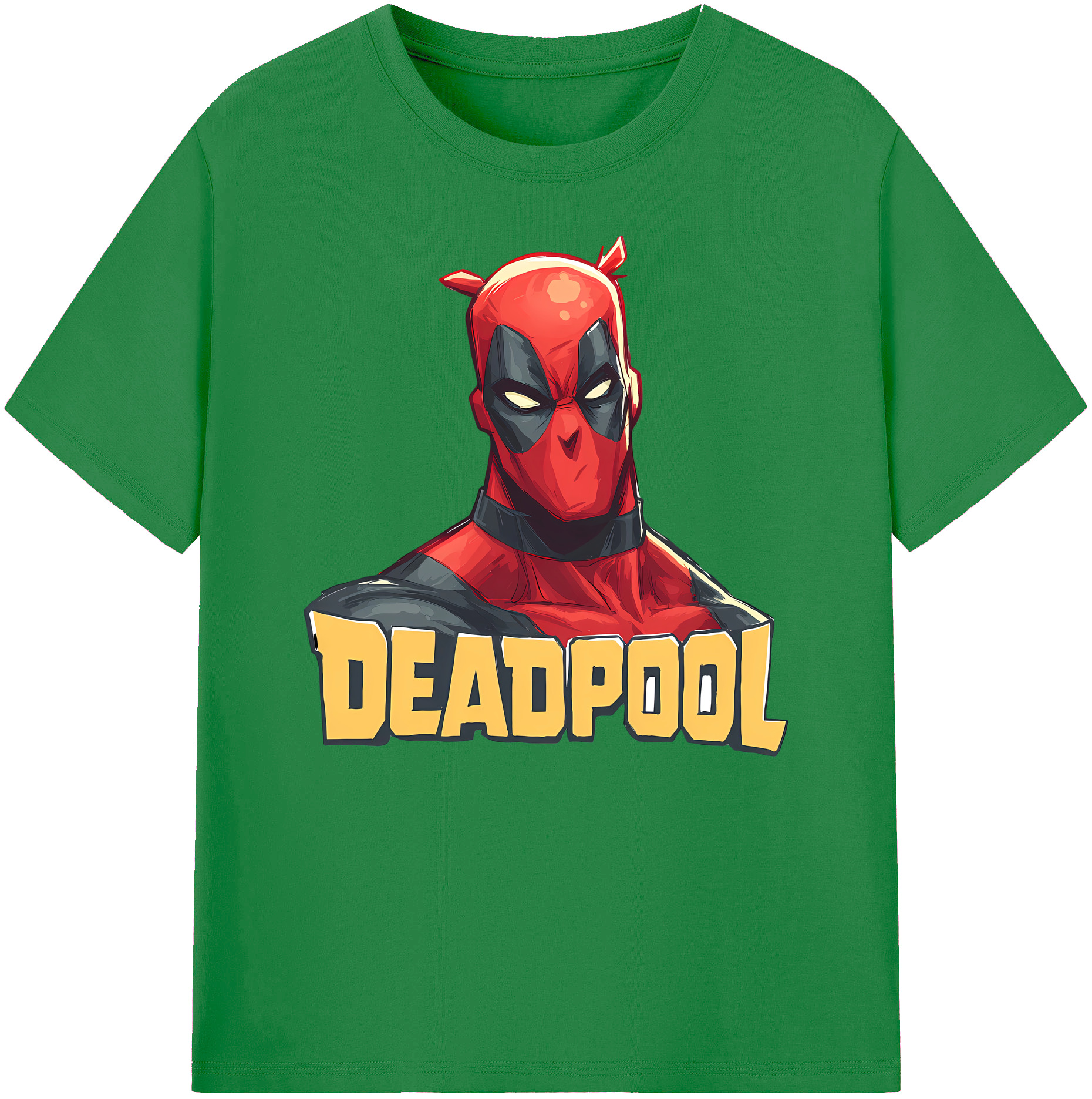 （画像用） Deadpool デッドプール 綿100％ メンズ半袖Tシャツ｜肌触りやわらか＆通気性