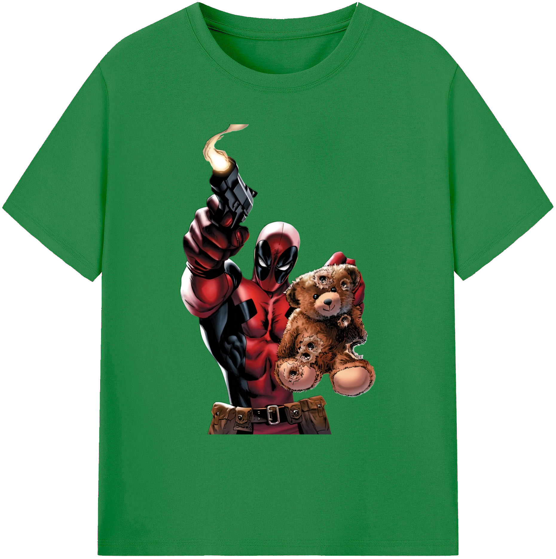 （画像用） Deadpool デッドプール 綿100％ メンズ半袖Tシャツ｜肌触りやわらか＆通気性