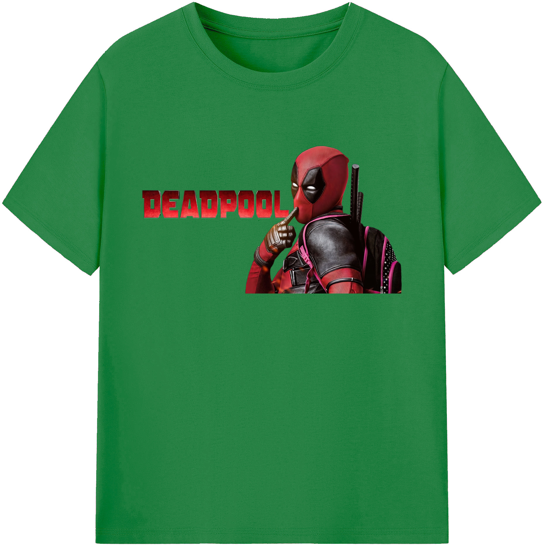 （画像用） Deadpool デッドプール 綿100％ メンズ半袖Tシャツ｜肌触りやわらか＆通気性