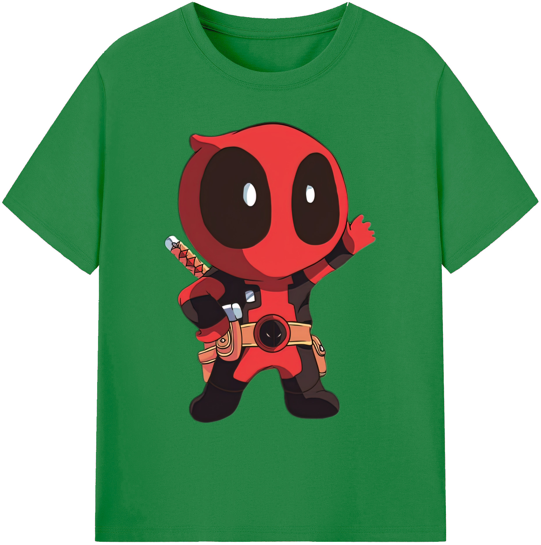（画像用） Deadpool デッドプール 綿100％ メンズ半袖Tシャツ｜肌触りやわらか＆通気性