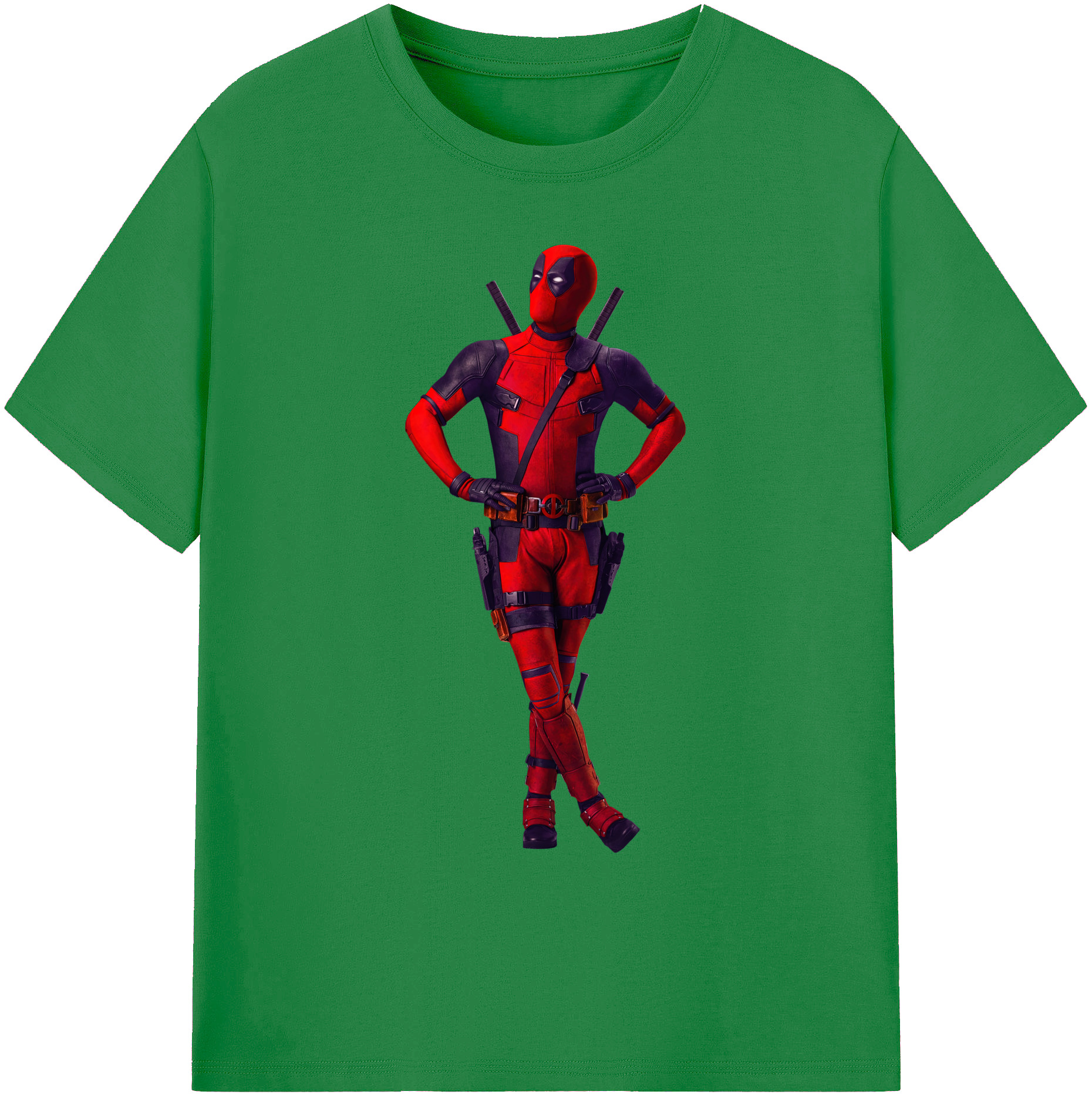 （画像用） Deadpool デッドプール 綿100％ メンズ半袖Tシャツ｜肌触りやわらか＆通気性