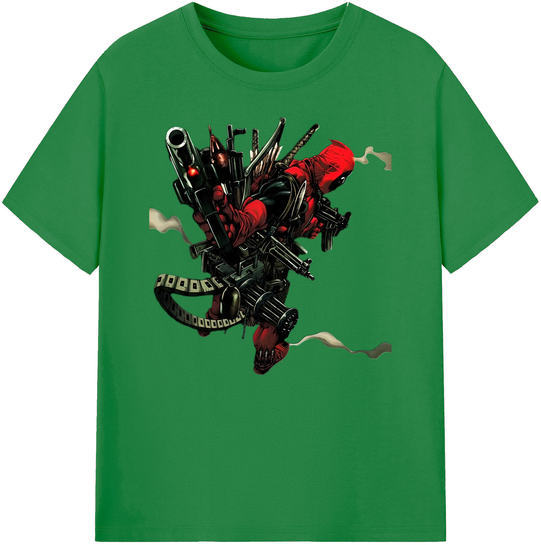 （画像用） Deadpool デッドプール 綿100％ メンズ半袖Tシャツ｜肌触りやわらか＆通気性