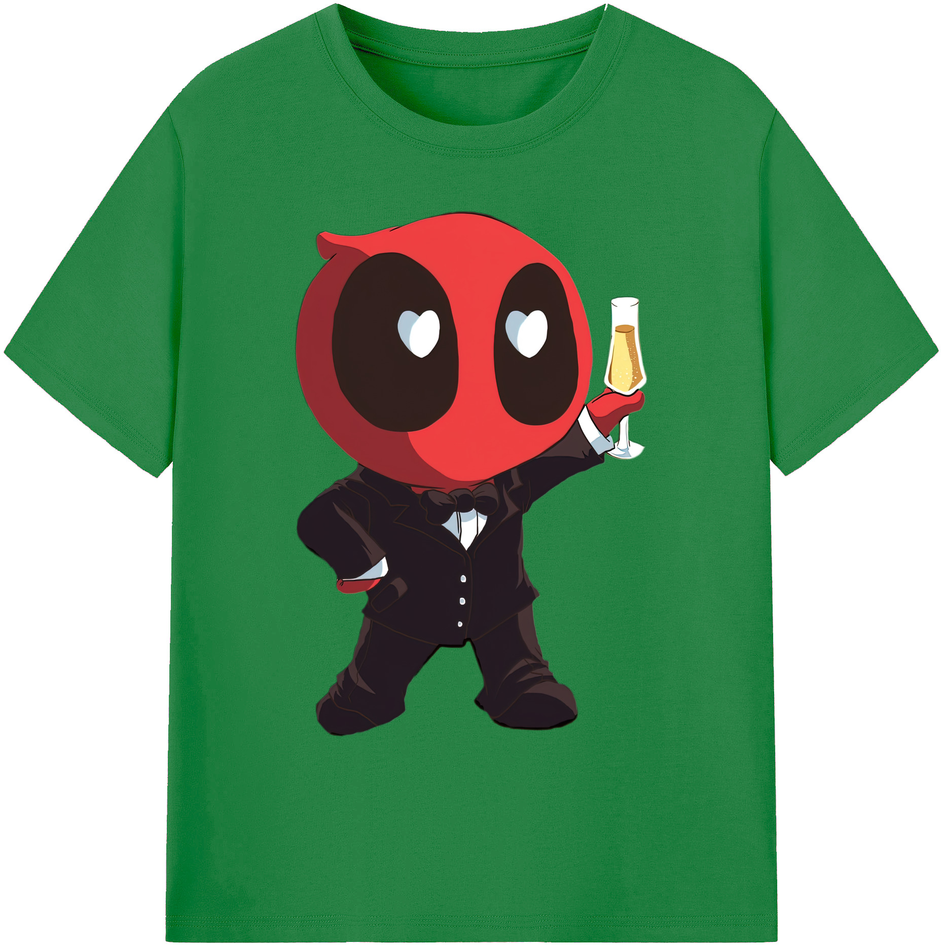 （画像用） Deadpool デッドプール 綿100％ メンズ半袖Tシャツ｜肌触りやわらか＆通気性