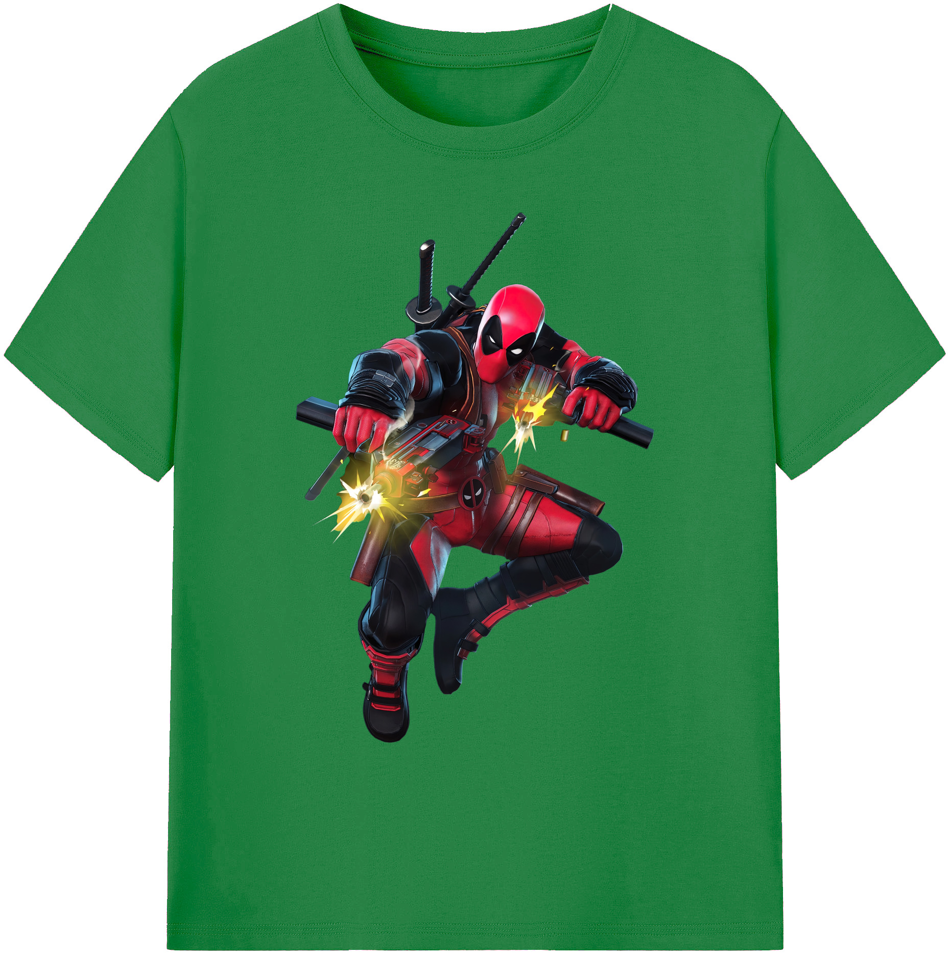 （画像用） Deadpool デッドプール 綿100％ メンズ半袖Tシャツ｜肌触りやわらか＆通気性