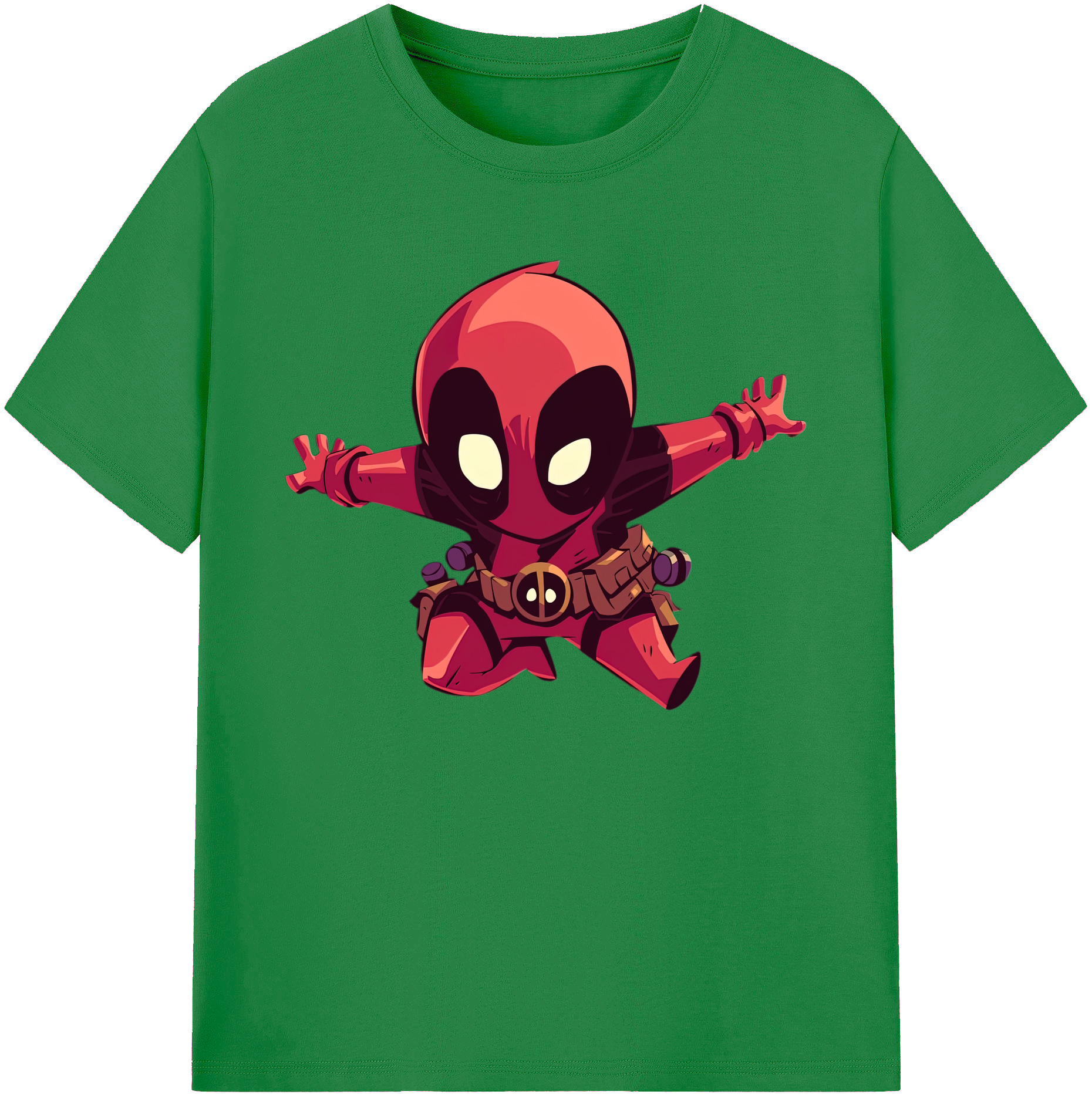 （画像用） Deadpool デッドプール 綿100％ メンズ半袖Tシャツ｜肌触りやわらか＆通気性