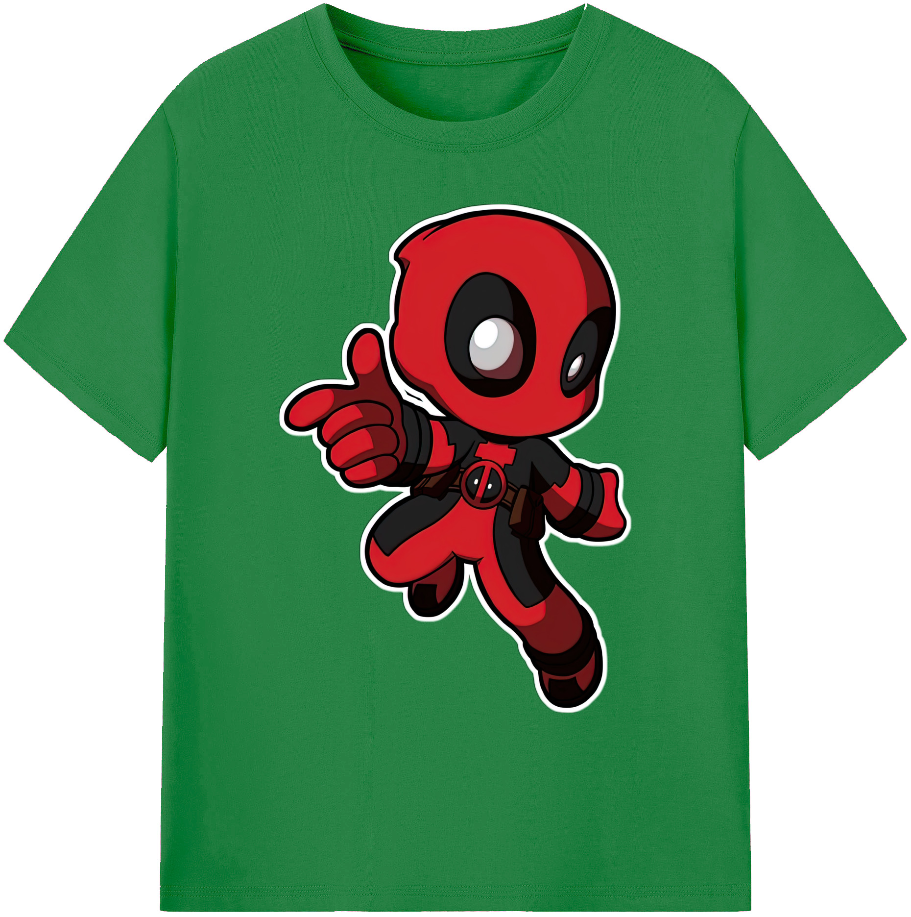 （画像用） Deadpool デッドプール 綿100％ メンズ半袖Tシャツ｜肌触りやわらか＆通気性