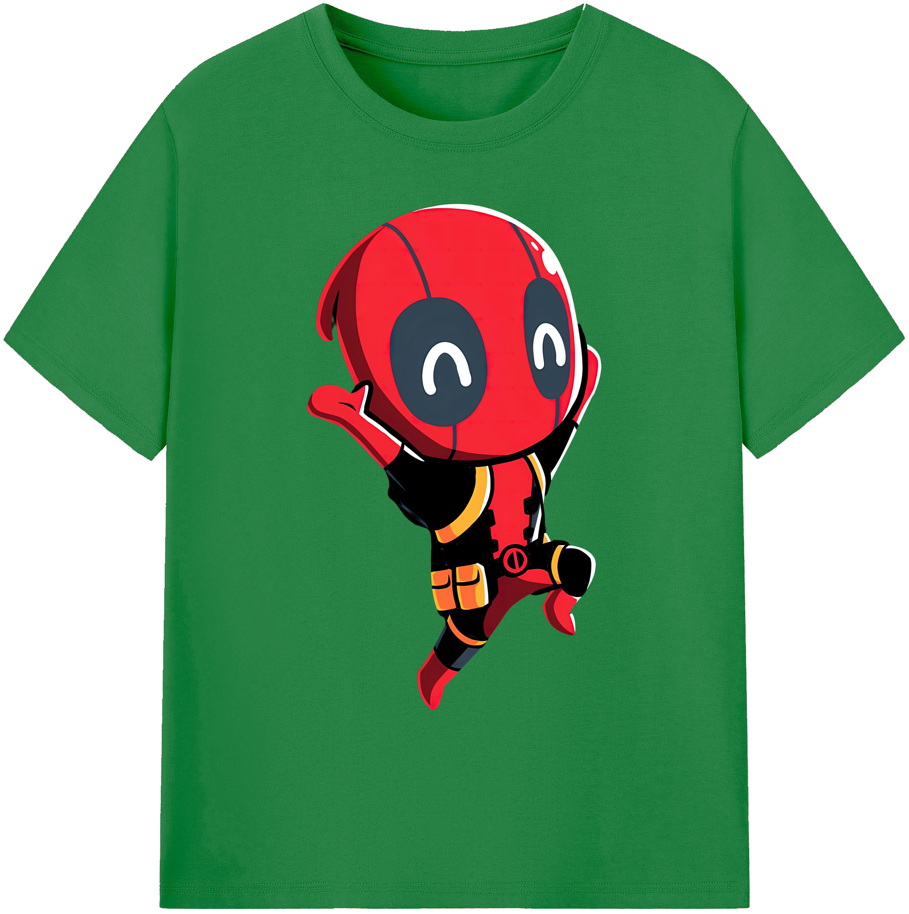 （画像用） Deadpool デッドプール 綿100％ メンズ半袖Tシャツ｜肌触りやわらか＆通気性