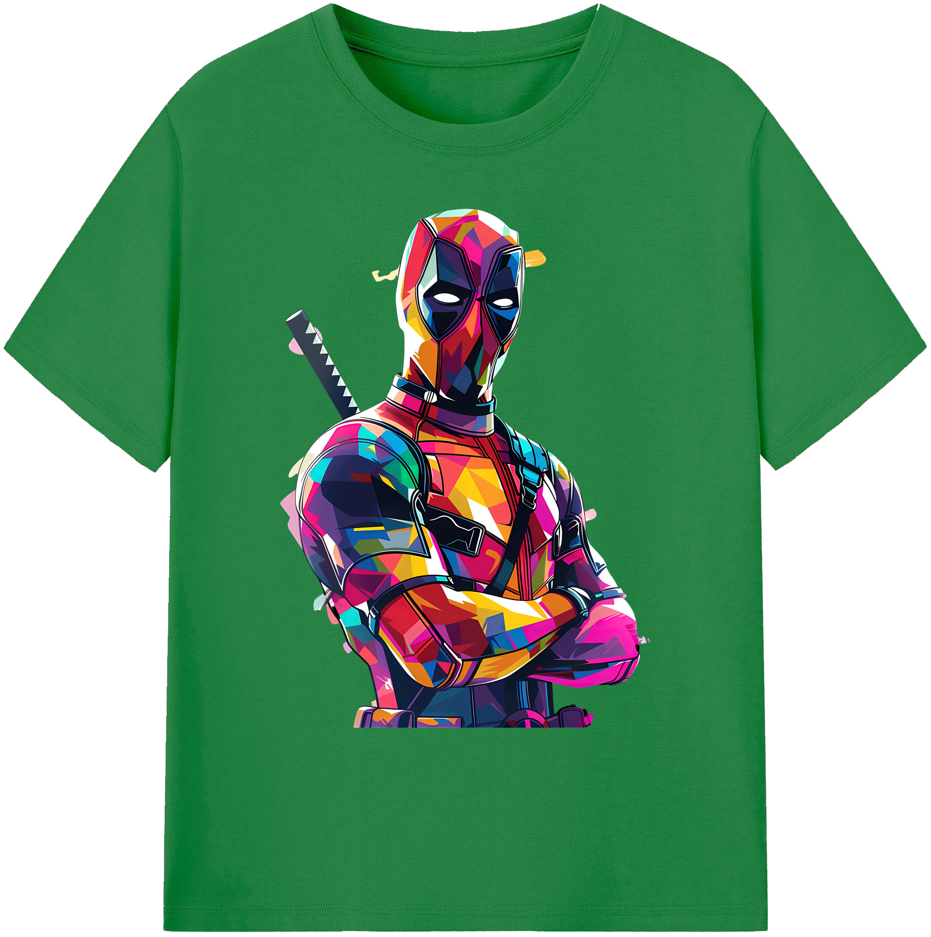 （画像用） Deadpool デッドプール 綿100％ メンズ半袖Tシャツ｜肌触りやわらか＆通気性