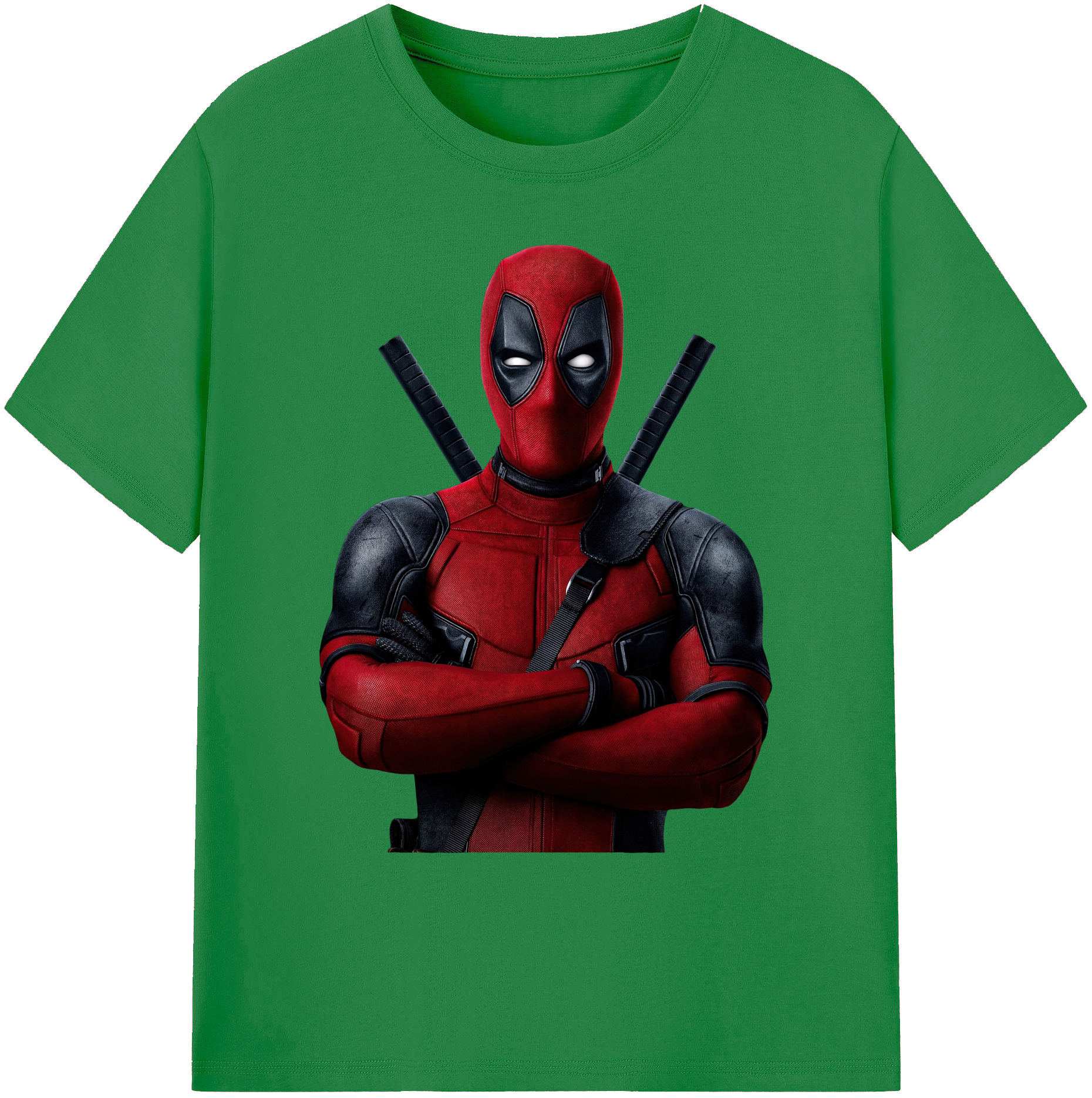 （画像用） Deadpool デッドプール 綿100％ メンズ半袖Tシャツ｜肌触りやわらか＆通気性