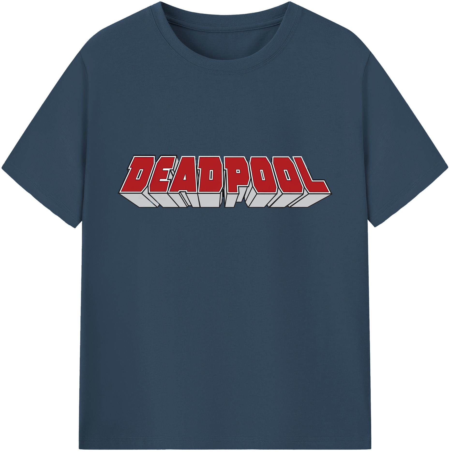 （画像用） Deadpool デッドプール 綿100％ メンズ半袖Tシャツ｜肌触りやわらか＆通気性