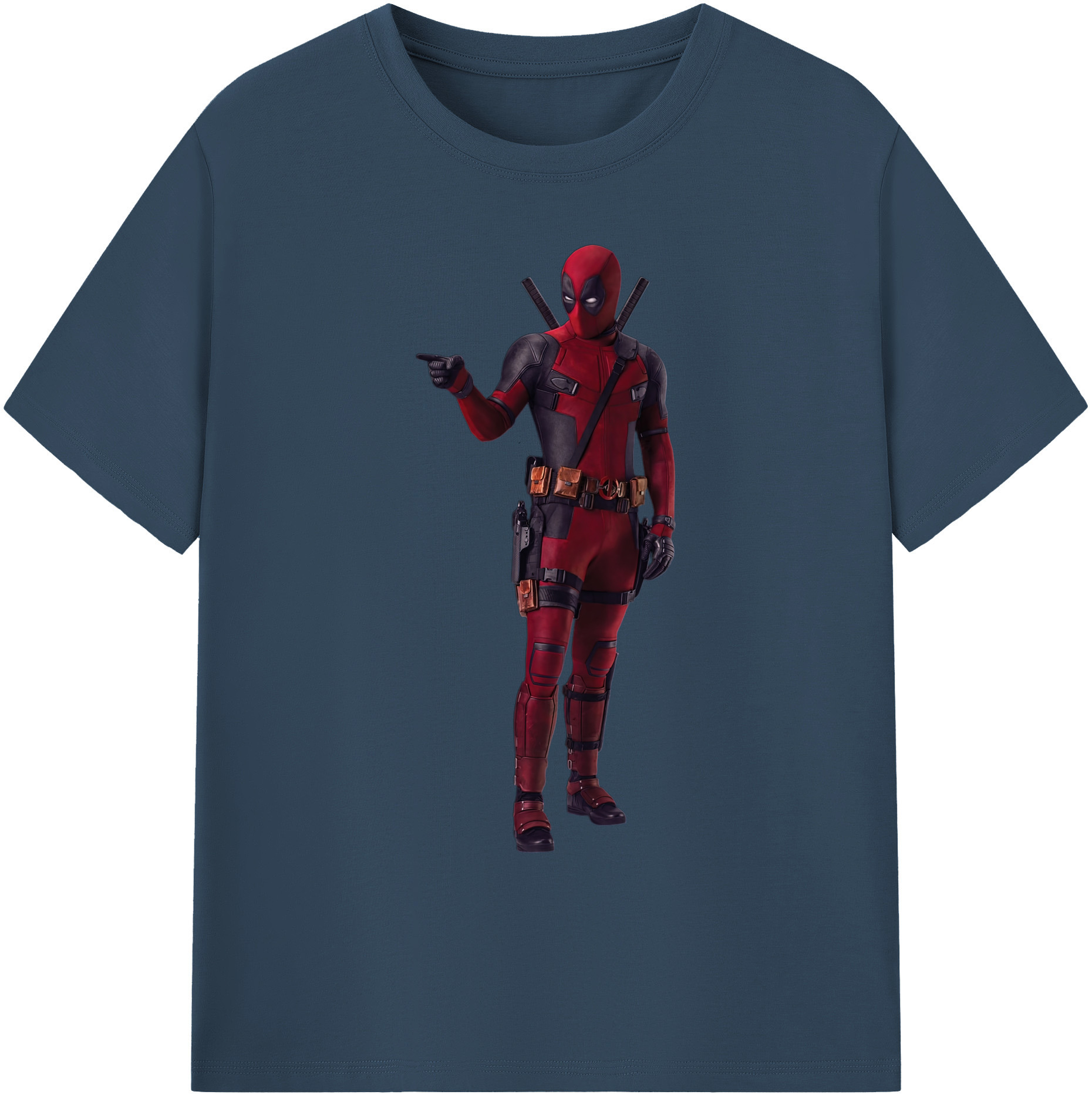 （画像用） Deadpool デッドプール 綿100％ メンズ半袖Tシャツ｜肌触りやわらか＆通気性