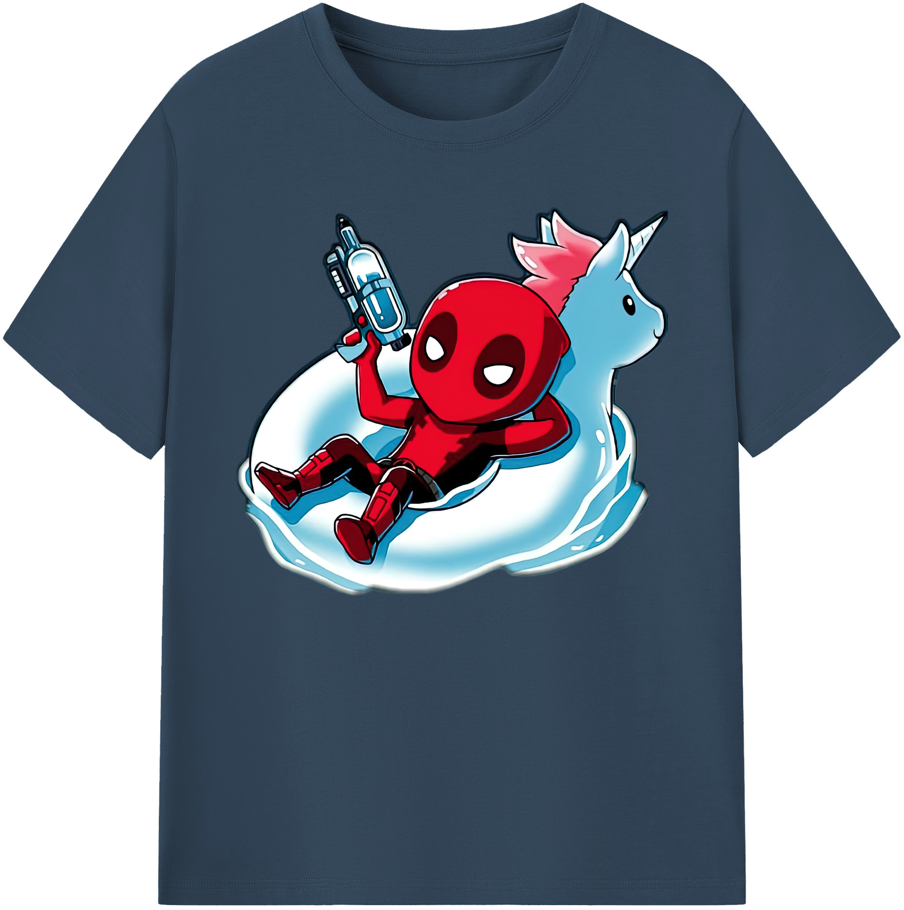 （画像用） Deadpool デッドプール 綿100％ メンズ半袖Tシャツ｜肌触りやわらか＆通気性