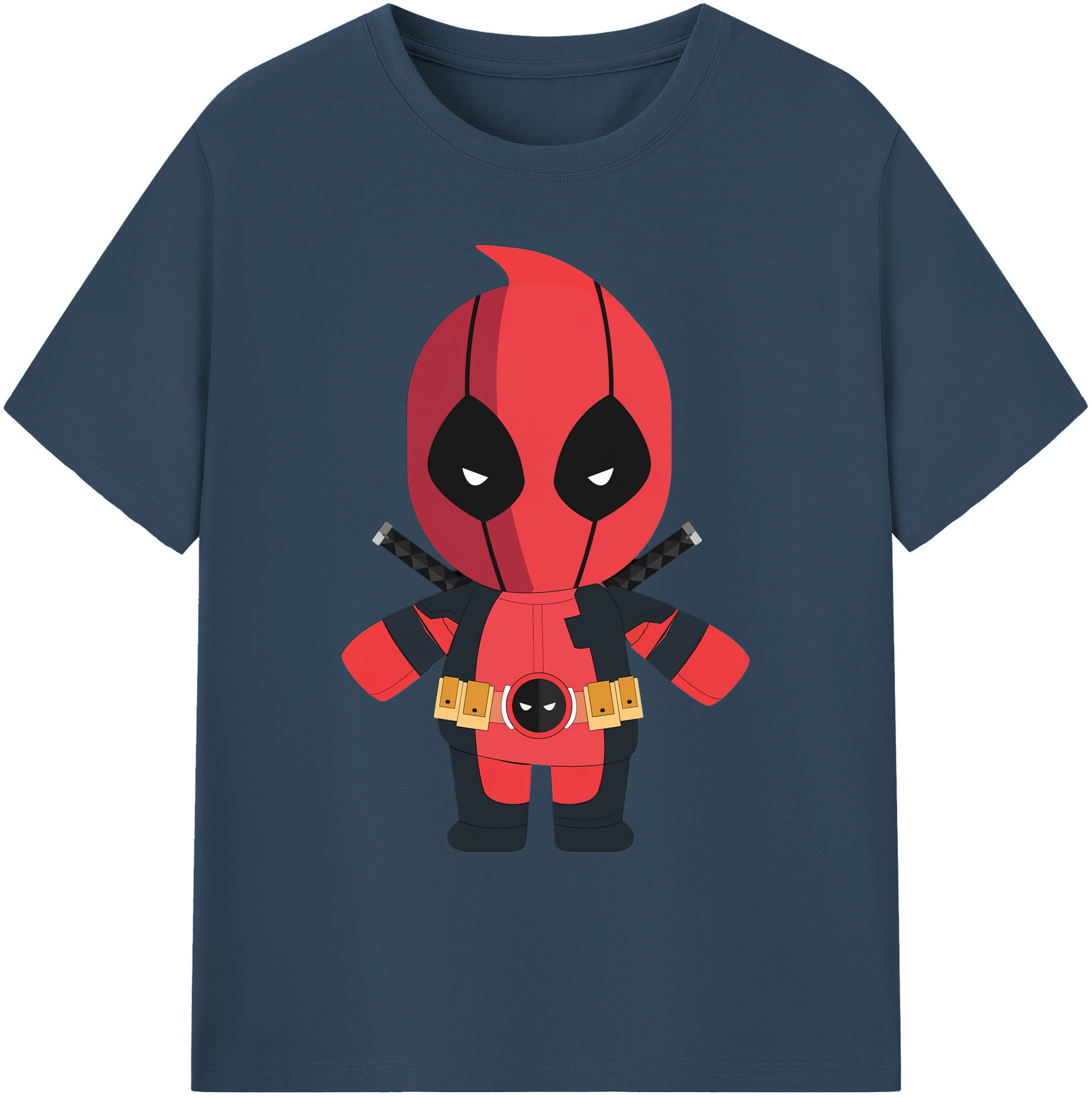 （画像用） Deadpool デッドプール 綿100％ メンズ半袖Tシャツ｜肌触りやわらか＆通気性