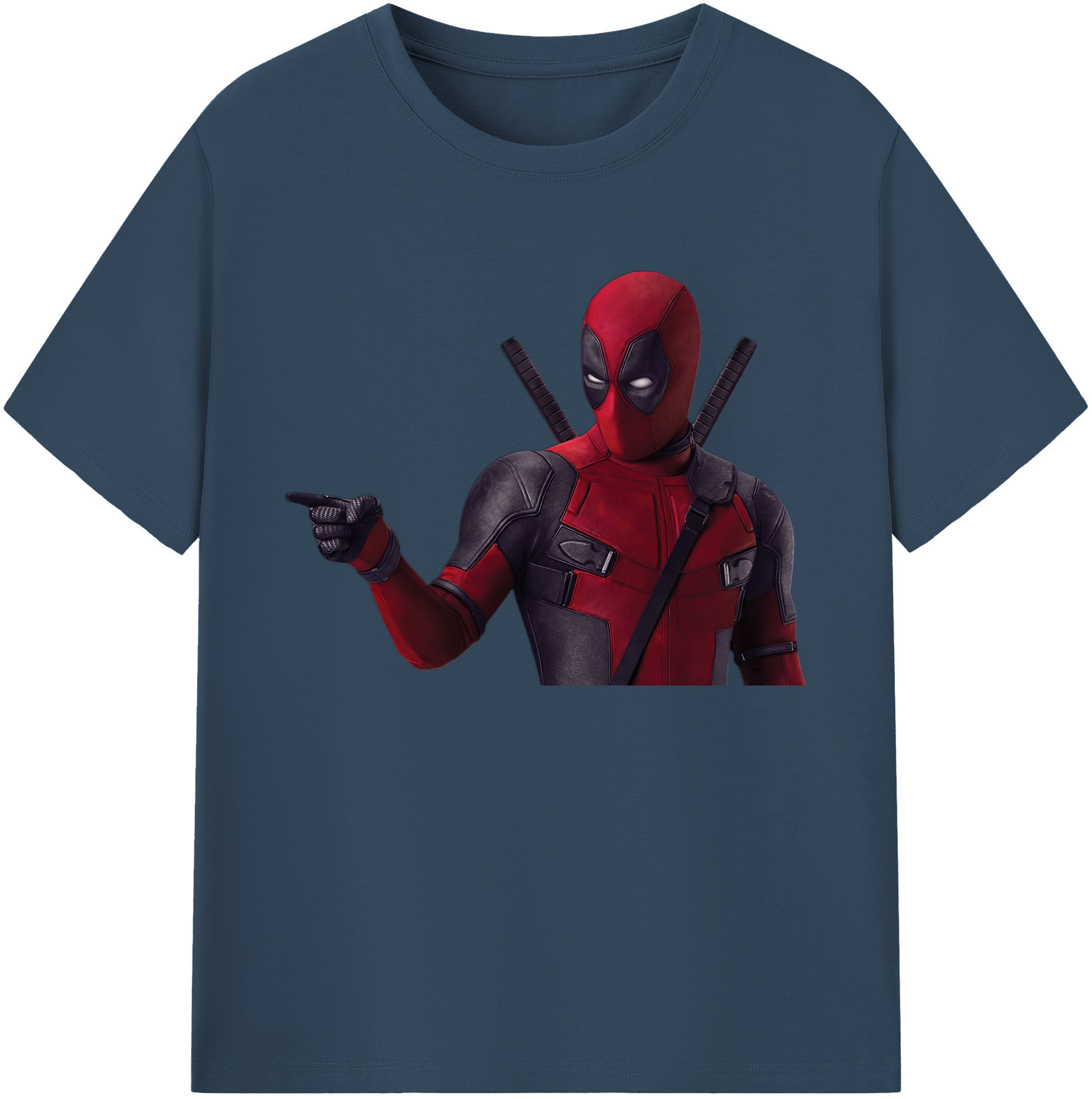（画像用） Deadpool デッドプール 綿100％ メンズ半袖Tシャツ｜肌触りやわらか＆通気性