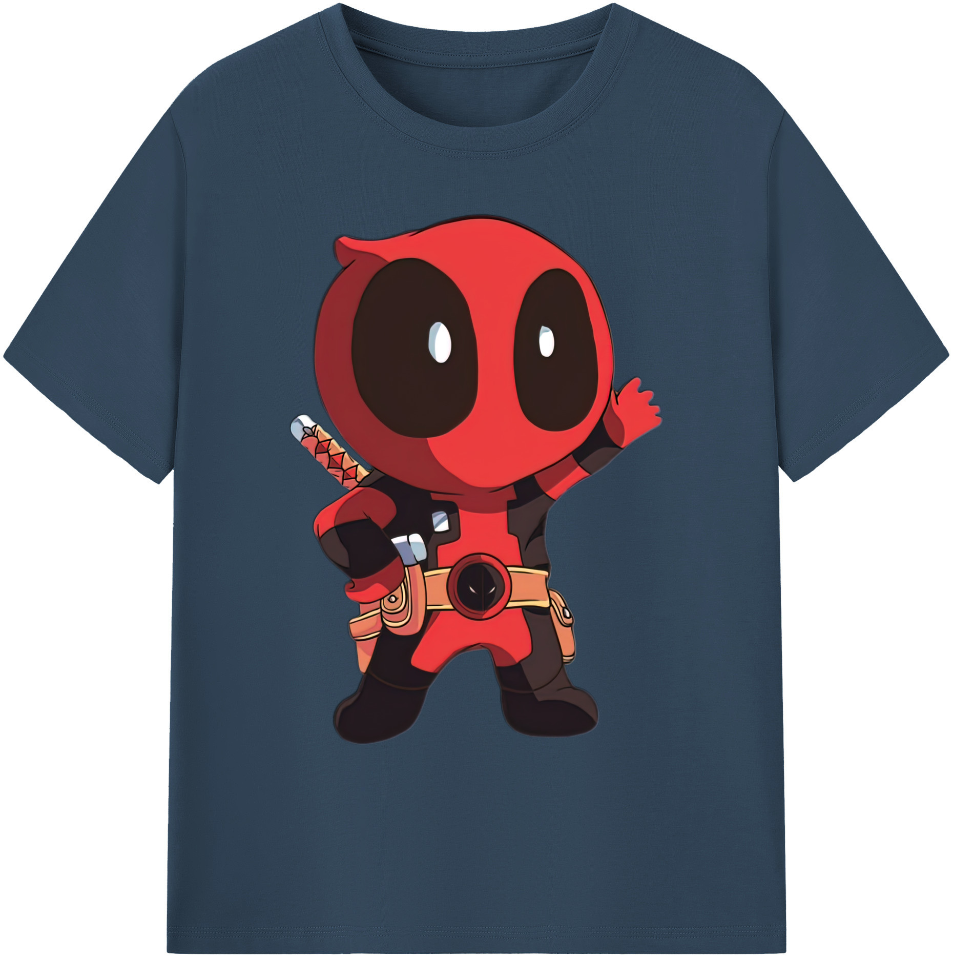 （画像用） Deadpool デッドプール 綿100％ メンズ半袖Tシャツ｜肌触りやわらか＆通気性