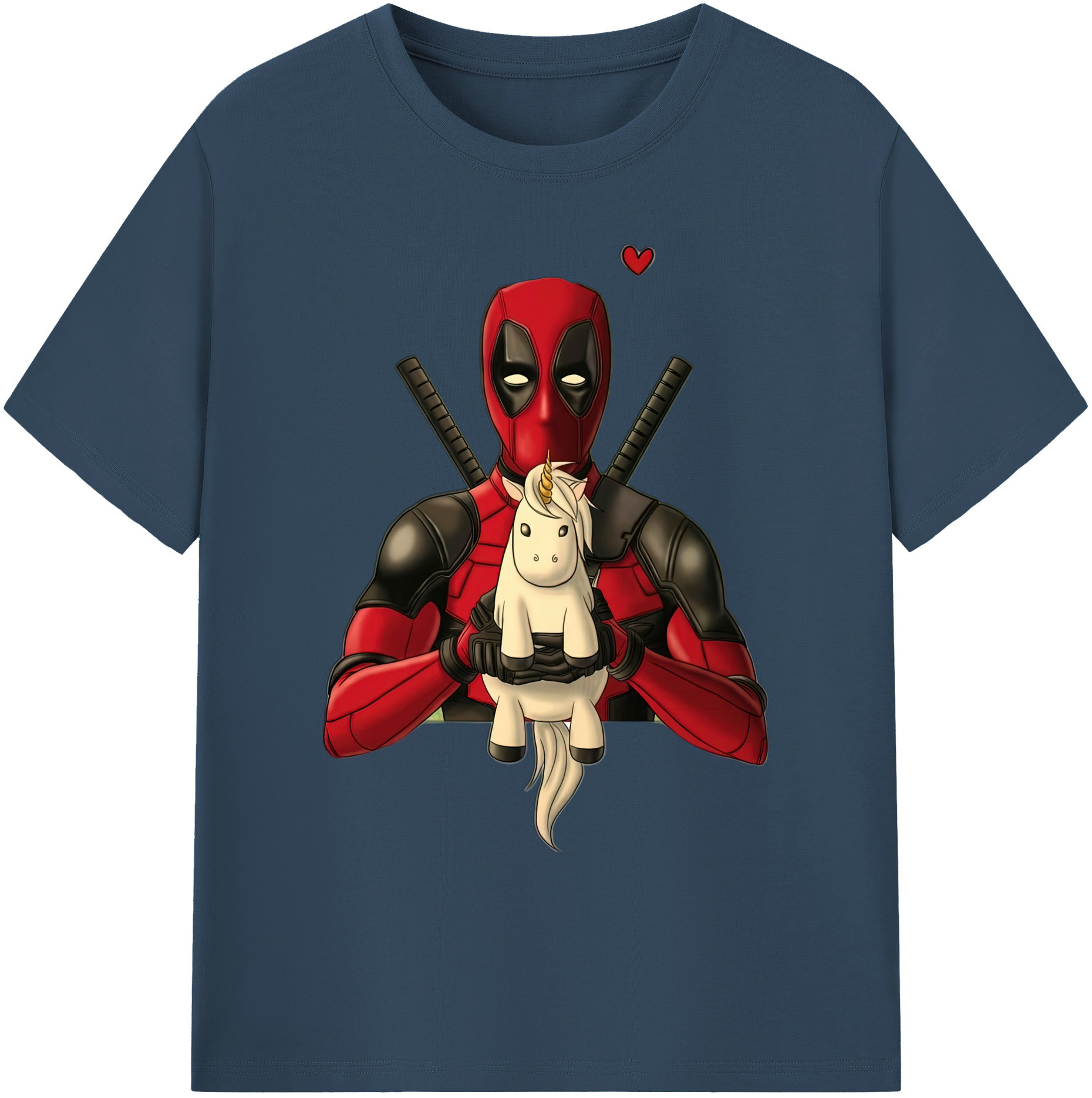 （画像用） Deadpool デッドプール 綿100％ メンズ半袖Tシャツ｜肌触りやわらか＆通気性