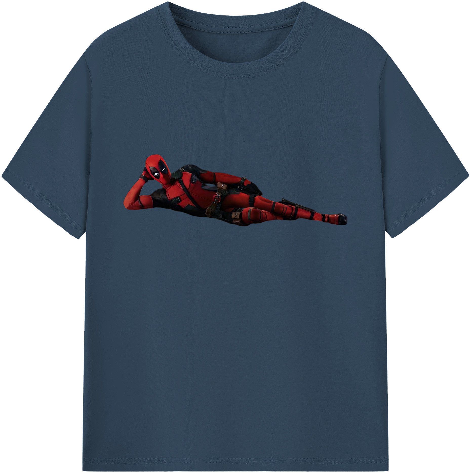 （画像用） Deadpool デッドプール 綿100％ メンズ半袖Tシャツ｜肌触りやわらか＆通気性