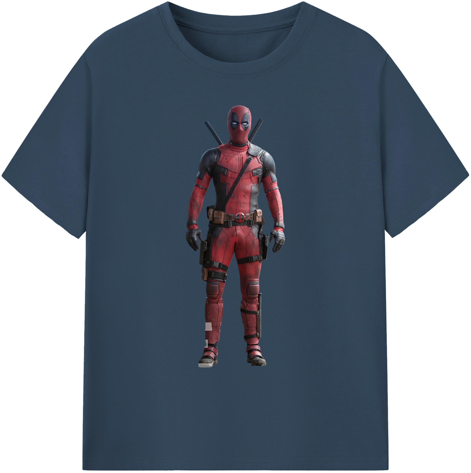 （画像用） Deadpool デッドプール 綿100％ メンズ半袖Tシャツ｜肌触りやわらか＆通気性