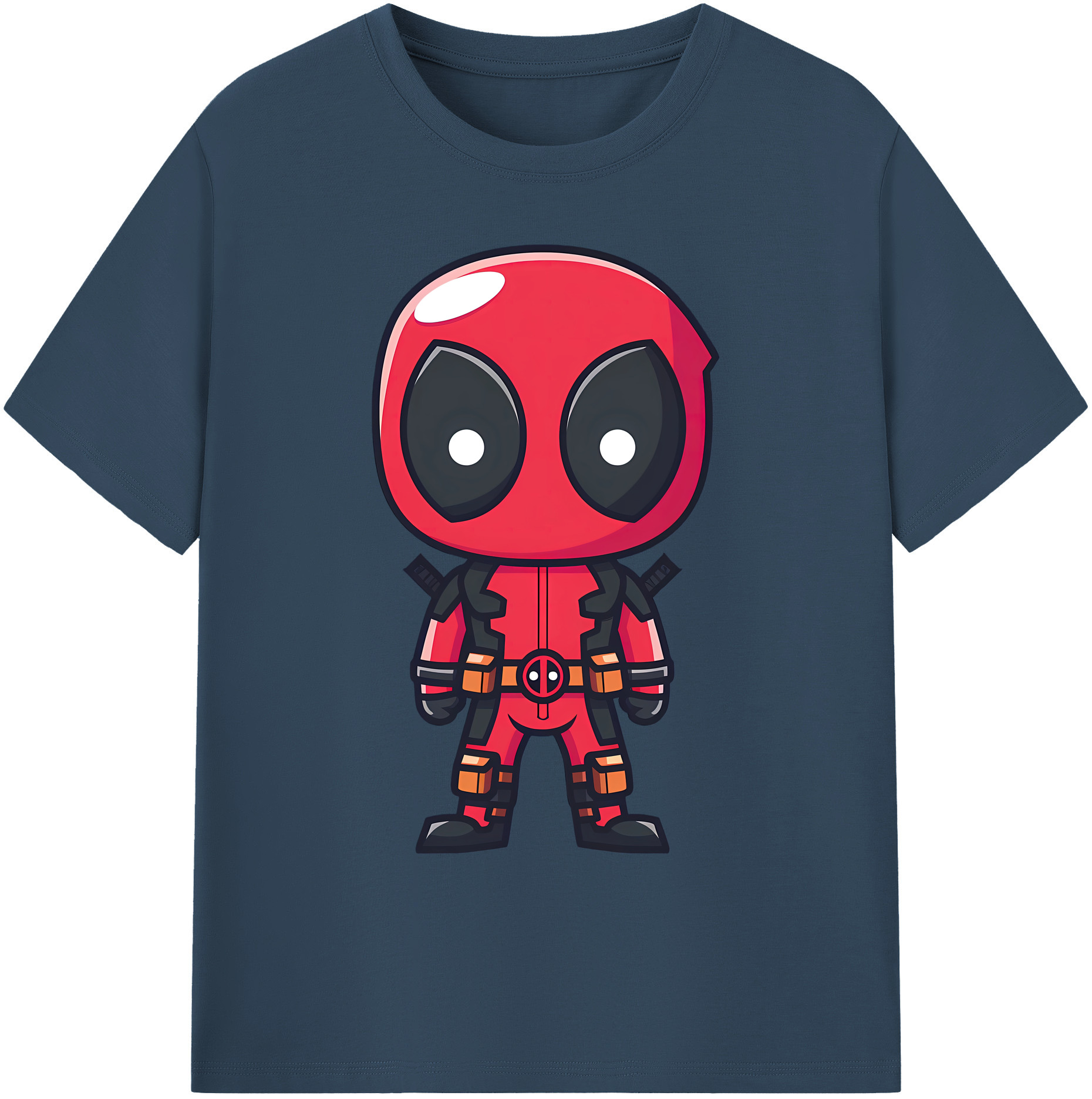 （画像用） Deadpool デッドプール 綿100％ メンズ半袖Tシャツ｜肌触りやわらか＆通気性