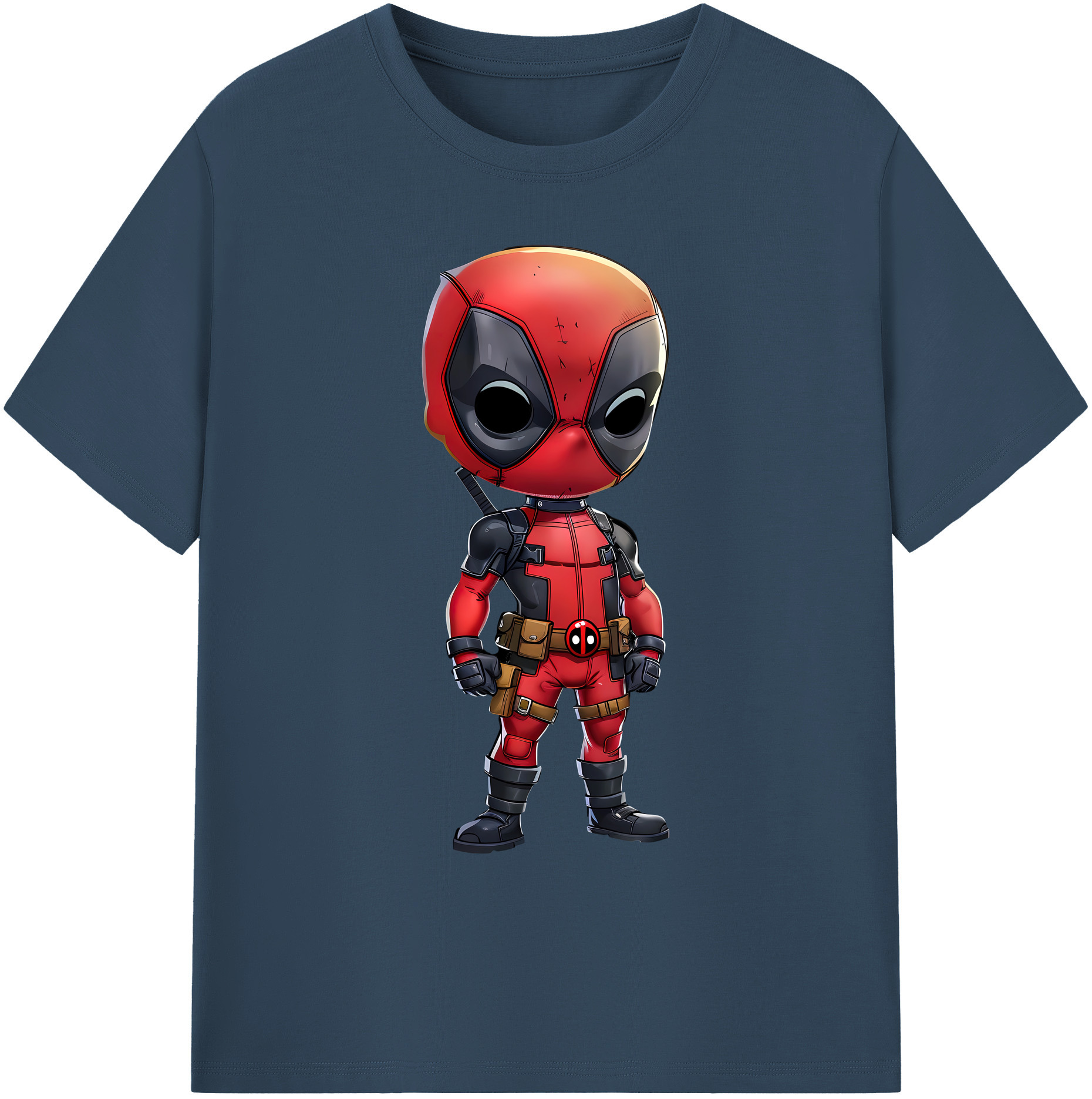 （画像用） Deadpool デッドプール 綿100％ メンズ半袖Tシャツ｜肌触りやわらか＆通気性