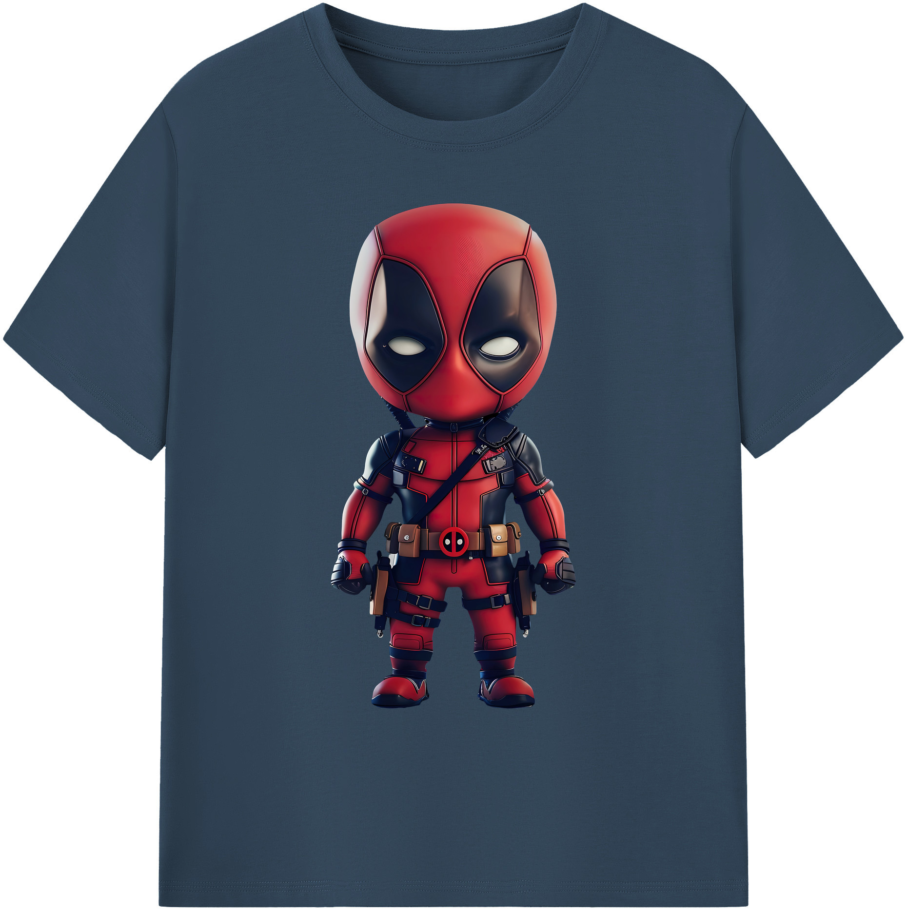 （画像用） Deadpool デッドプール 綿100％ メンズ半袖Tシャツ｜肌触りやわらか＆通気性