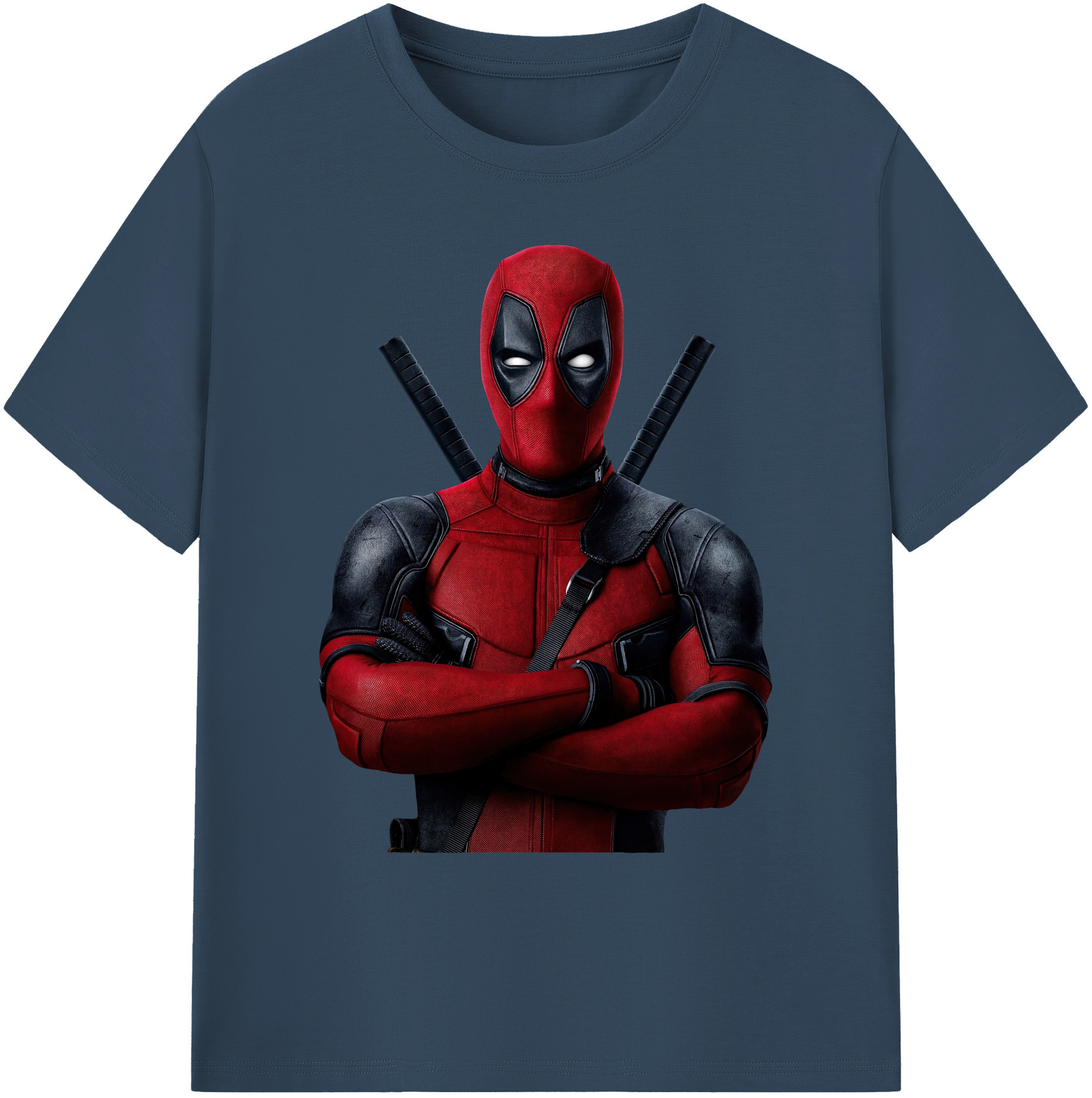 （画像用） Deadpool デッドプール 綿100％ メンズ半袖Tシャツ｜肌触りやわらか＆通気性