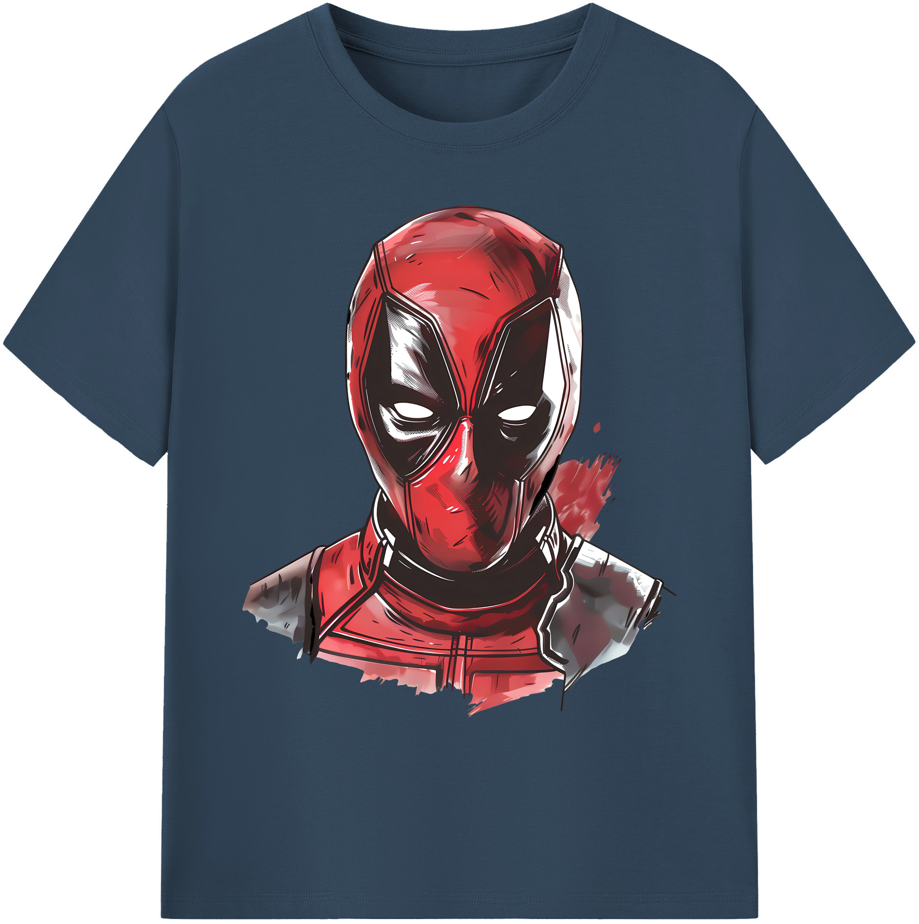 （画像用） Deadpool デッドプール 綿100％ メンズ半袖Tシャツ｜肌触りやわらか＆通気性