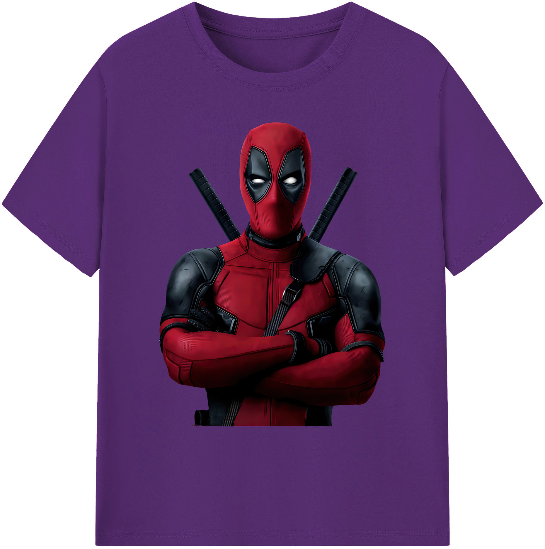 （画像用） Deadpool デッドプール 綿100％ メンズ半袖Tシャツ｜肌触りやわらか＆通気性