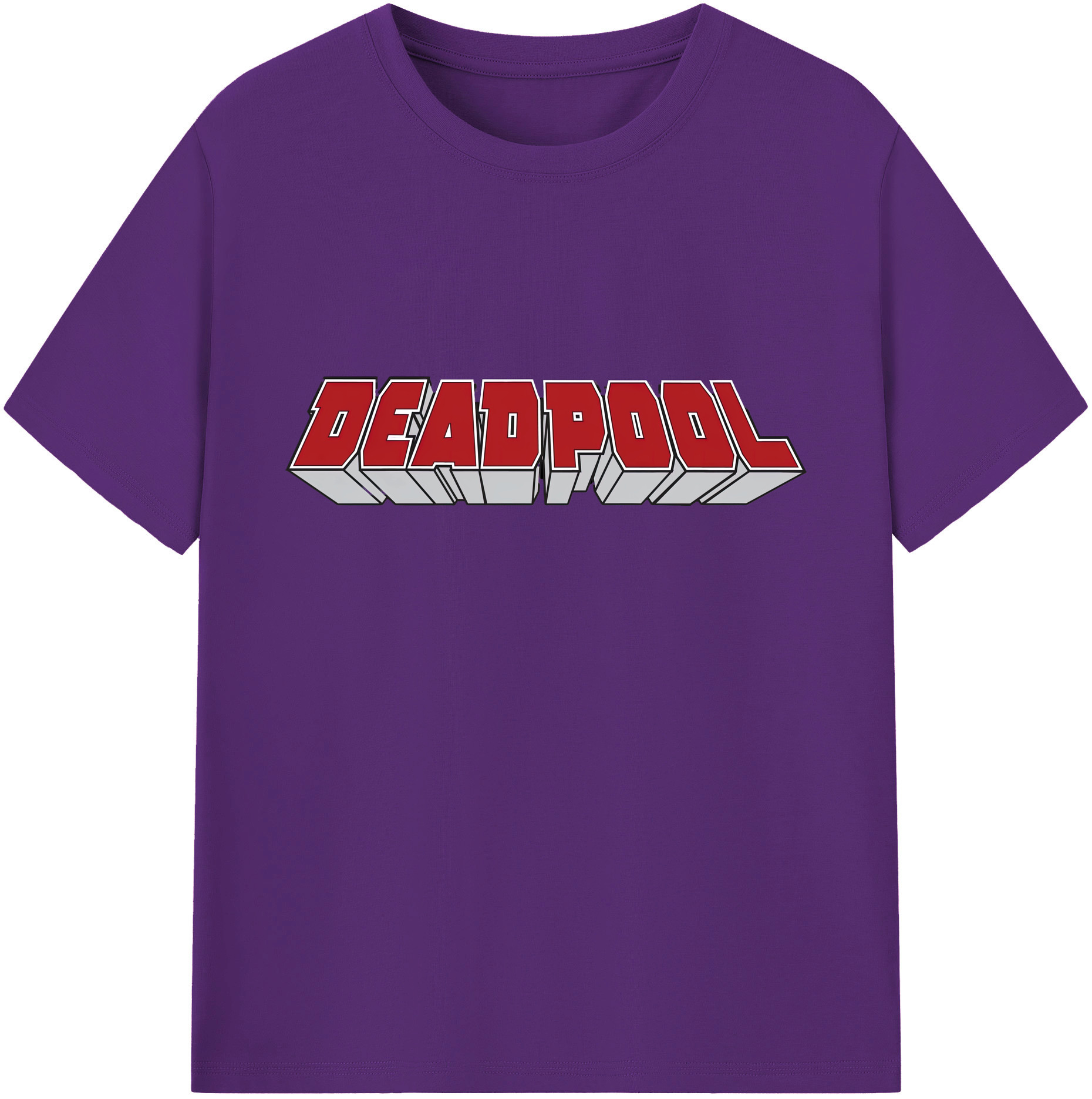 （画像用） Deadpool デッドプール 綿100％ メンズ半袖Tシャツ｜肌触りやわらか＆通気性