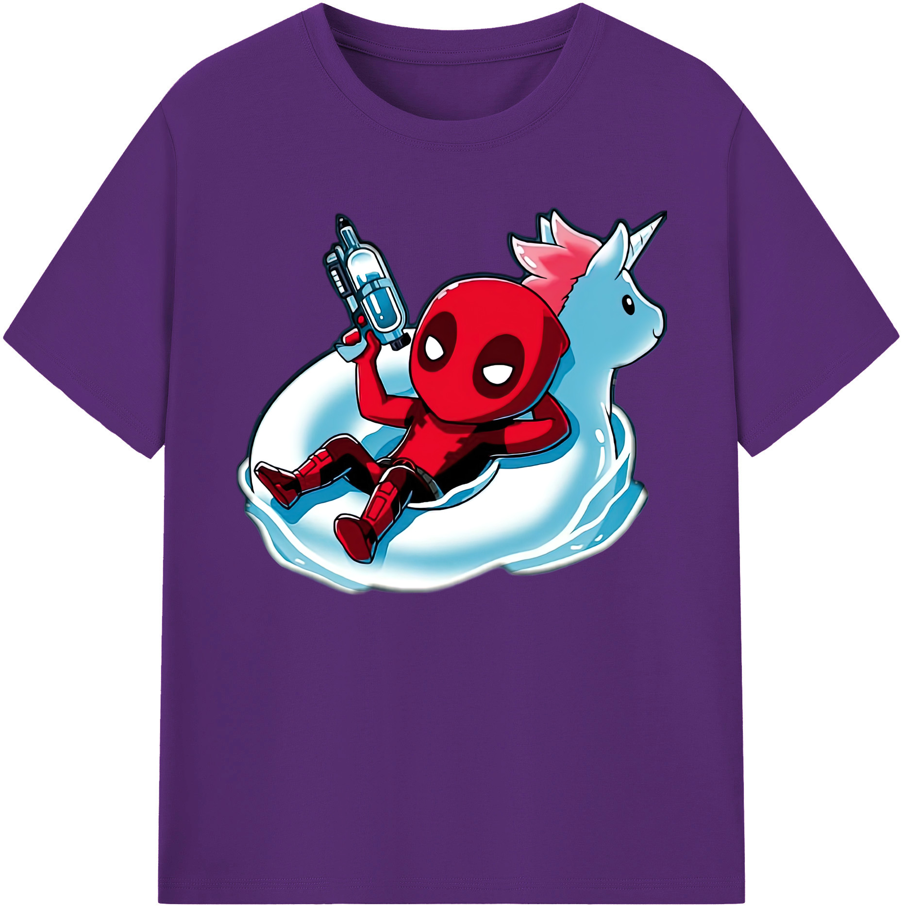 （画像用） Deadpool デッドプール 綿100％ メンズ半袖Tシャツ｜肌触りやわらか＆通気性