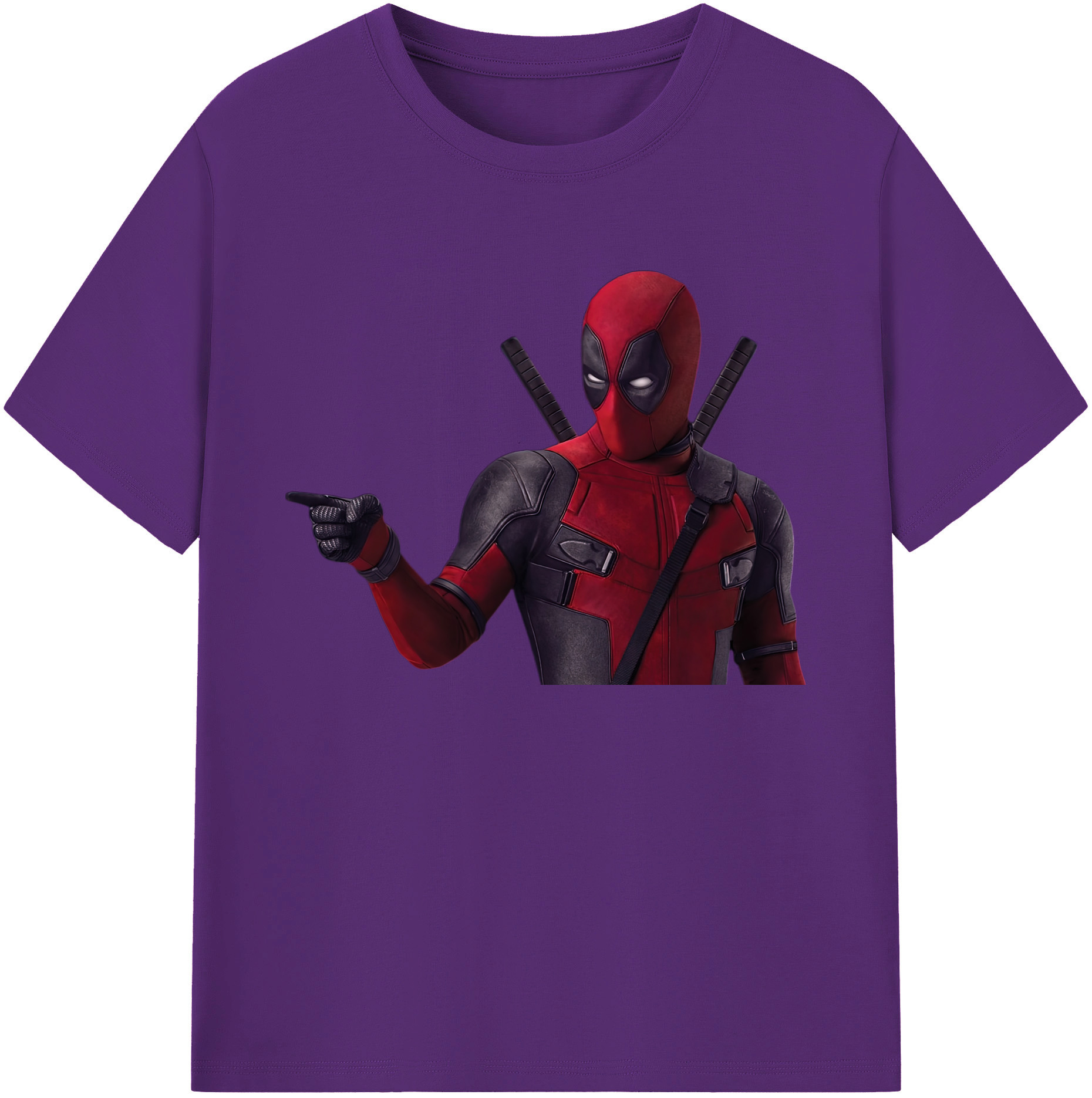 （画像用） Deadpool デッドプール 綿100％ メンズ半袖Tシャツ｜肌触りやわらか＆通気性