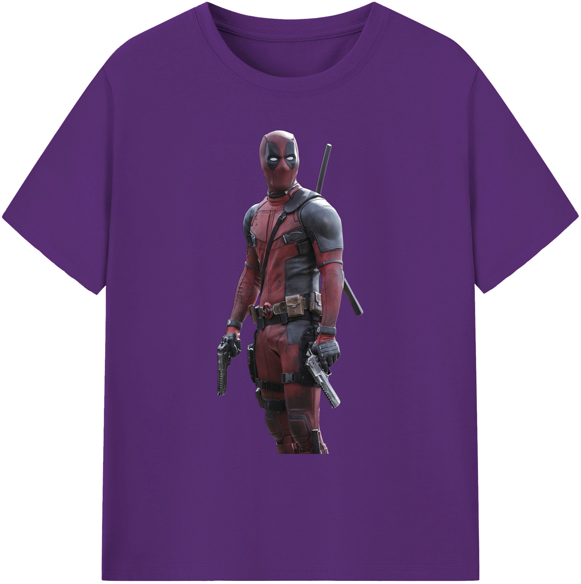 （画像用） Deadpool デッドプール 綿100％ メンズ半袖Tシャツ｜肌触りやわらか＆通気性