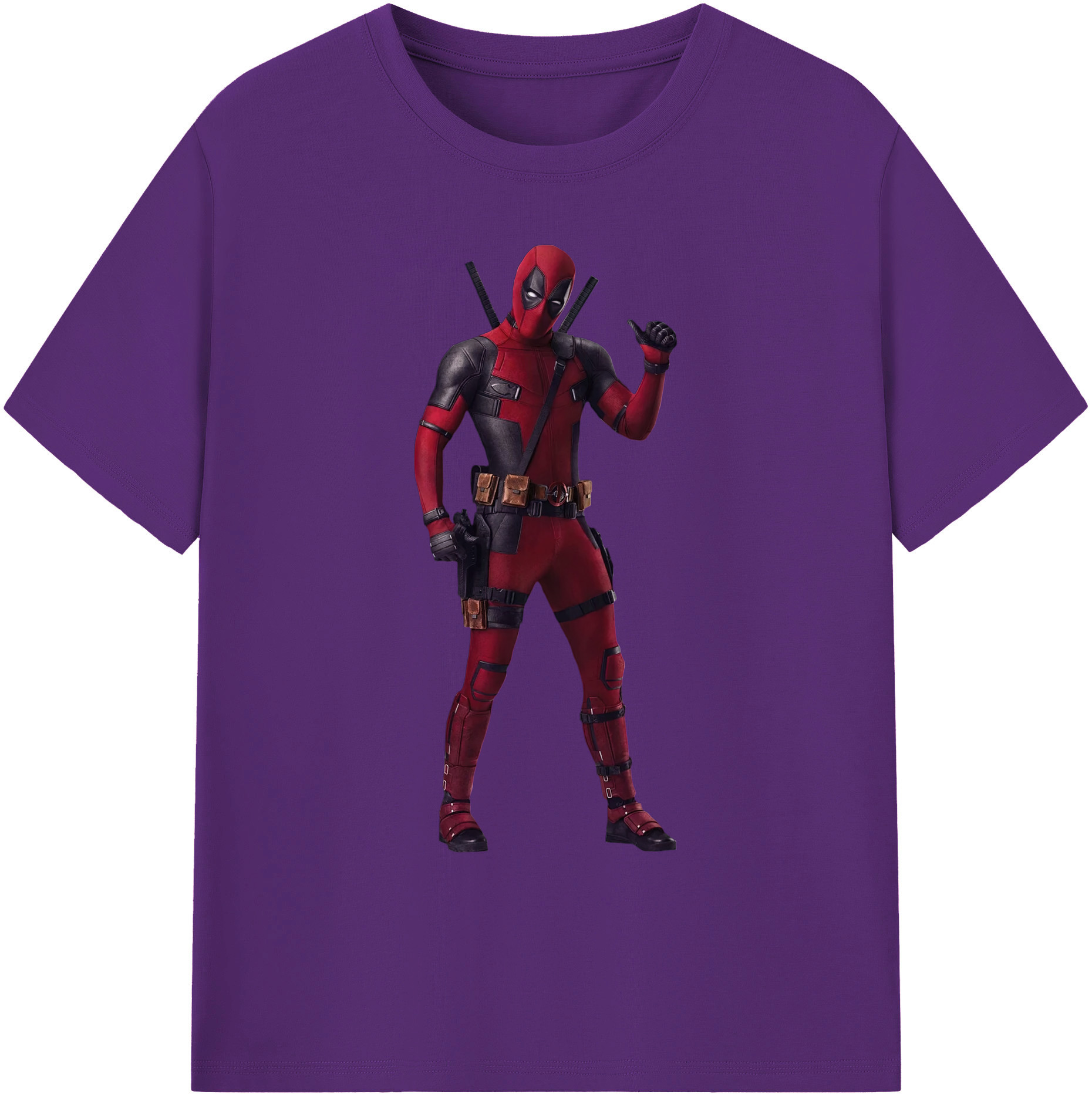 （画像用） Deadpool デッドプール 綿100％ メンズ半袖Tシャツ｜肌触りやわらか＆通気性