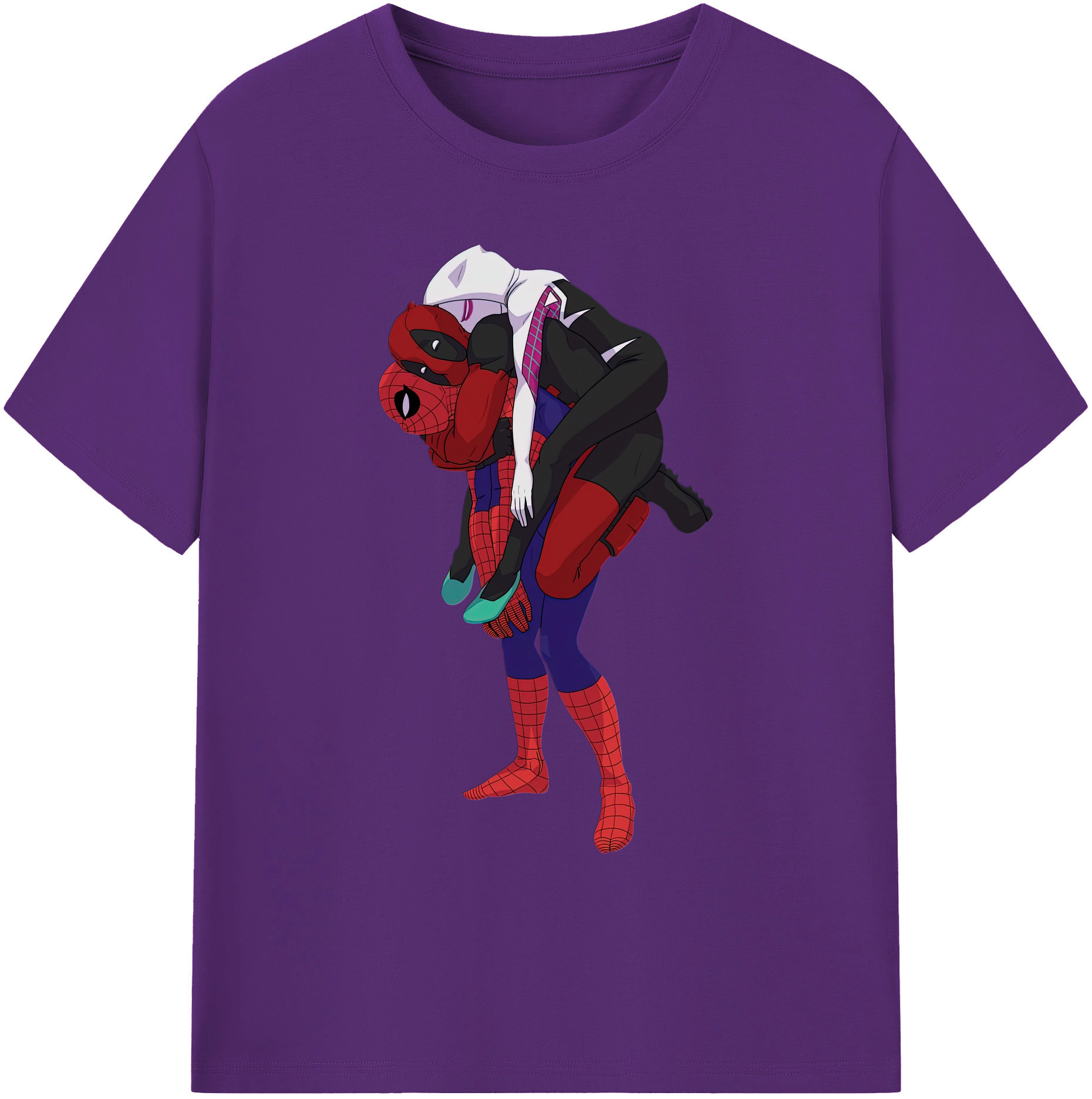 （画像用） Deadpool デッドプール 綿100％ メンズ半袖Tシャツ｜肌触りやわらか＆通気性