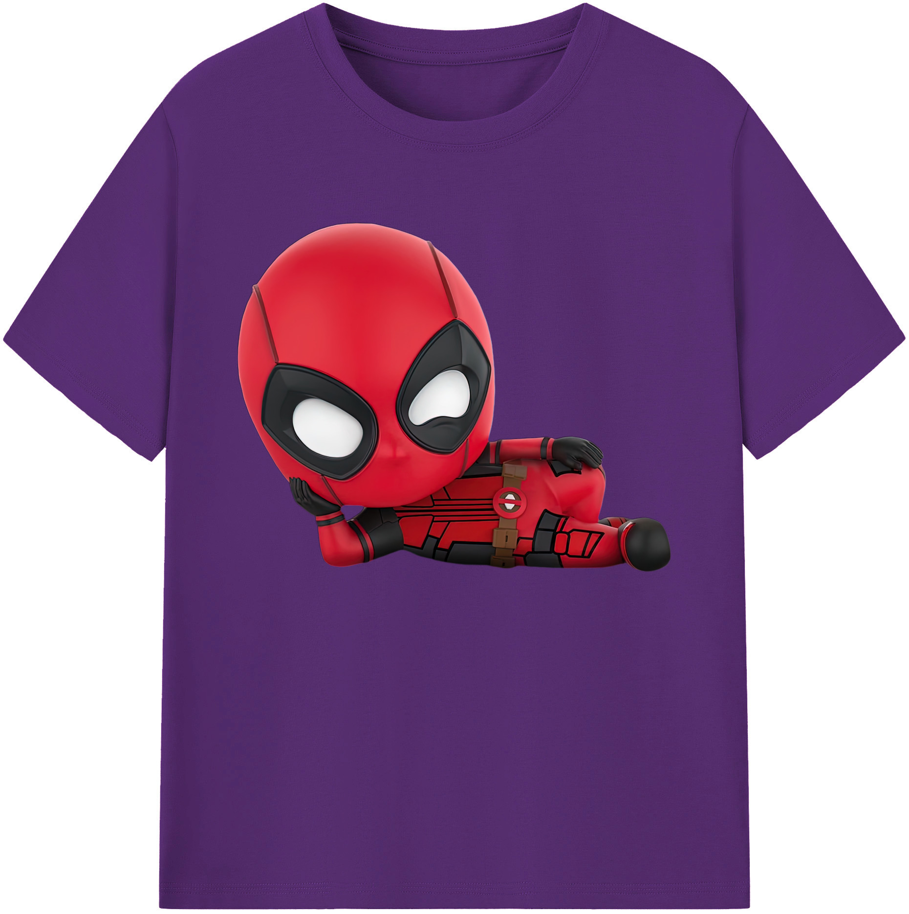 （画像用） Deadpool デッドプール 綿100％ メンズ半袖Tシャツ｜肌触りやわらか＆通気性
