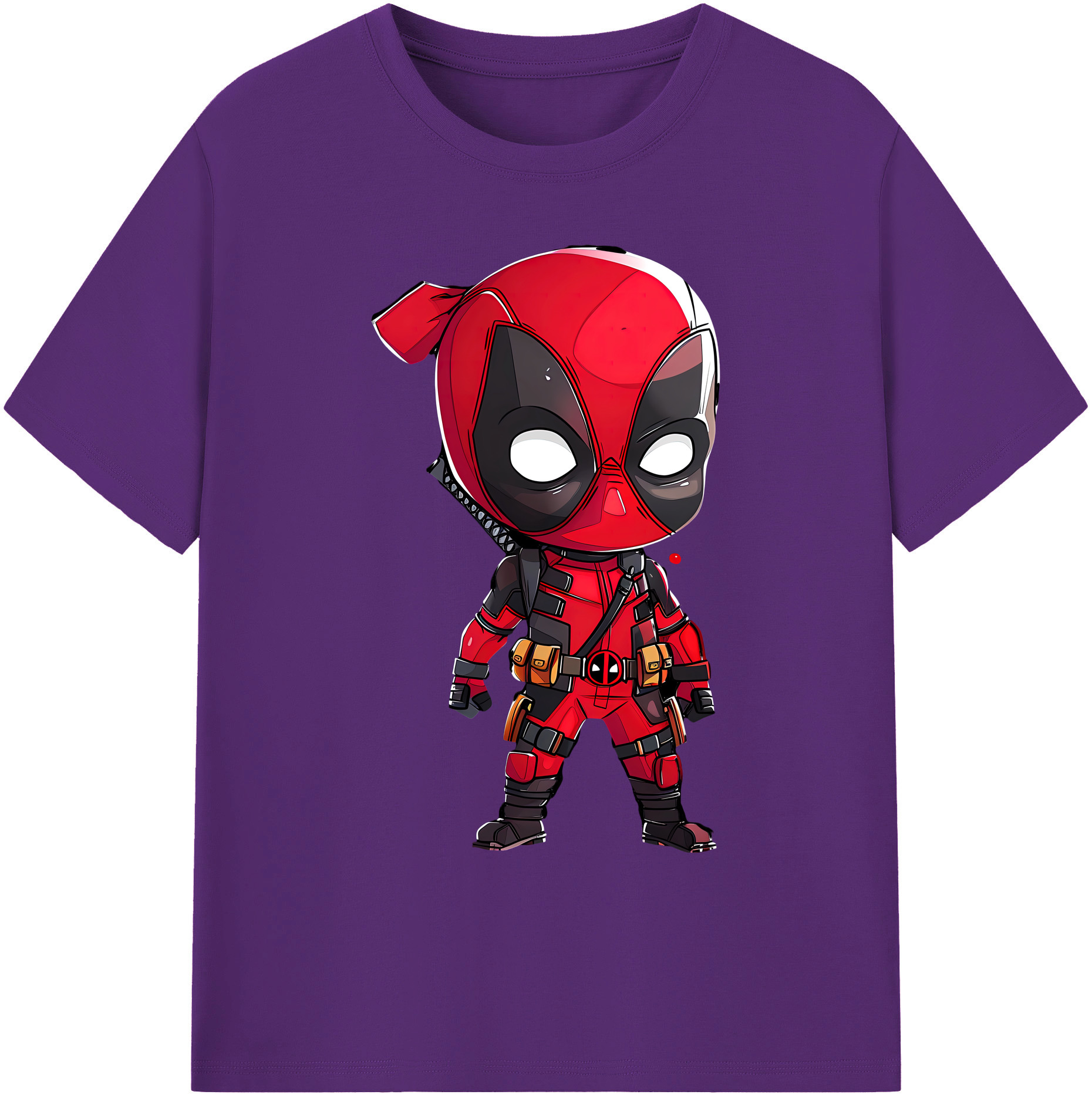 （画像用） Deadpool デッドプール 綿100％ メンズ半袖Tシャツ｜肌触りやわらか＆通気性