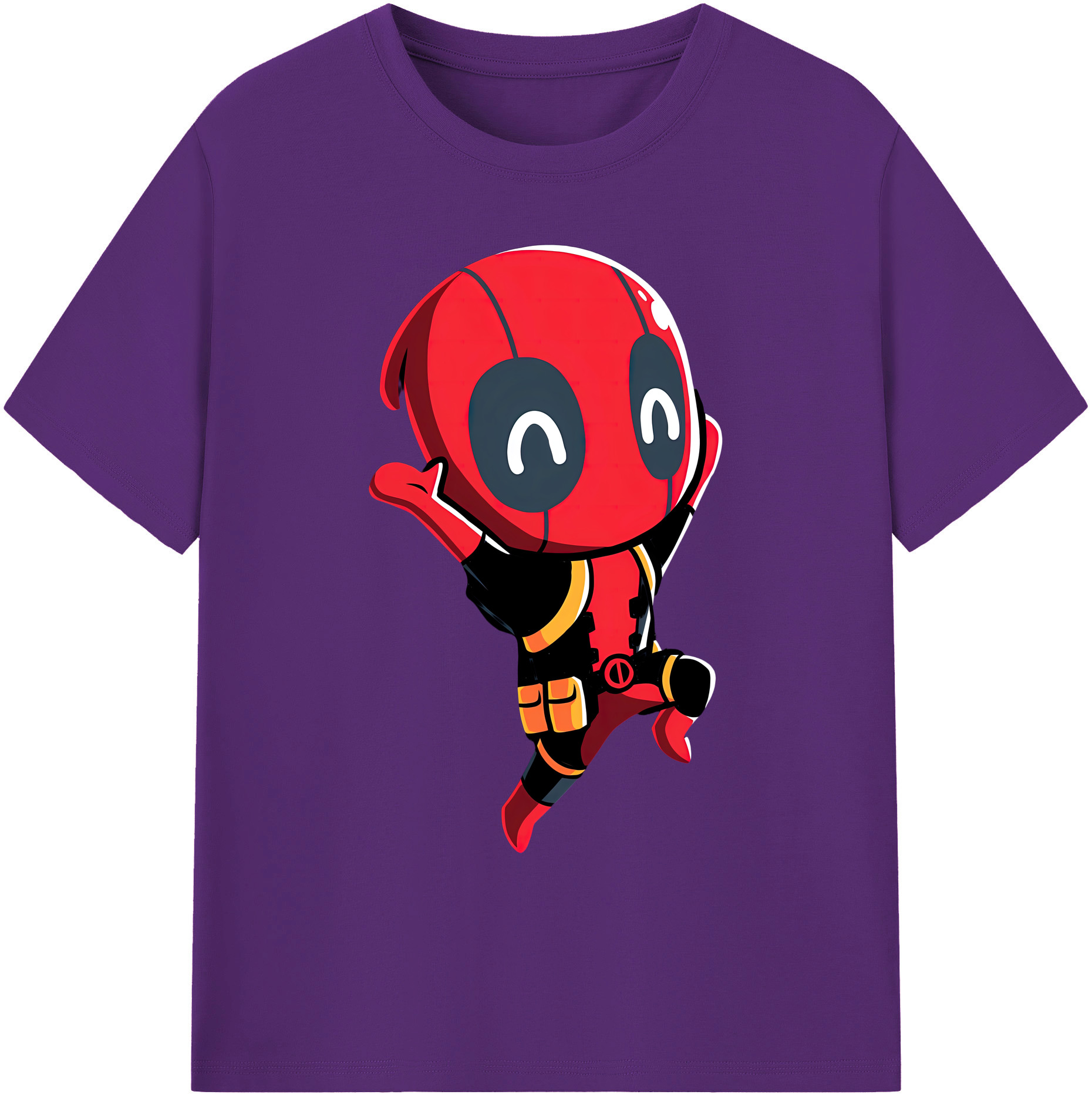 （画像用） Deadpool デッドプール 綿100％ メンズ半袖Tシャツ｜肌触りやわらか＆通気性