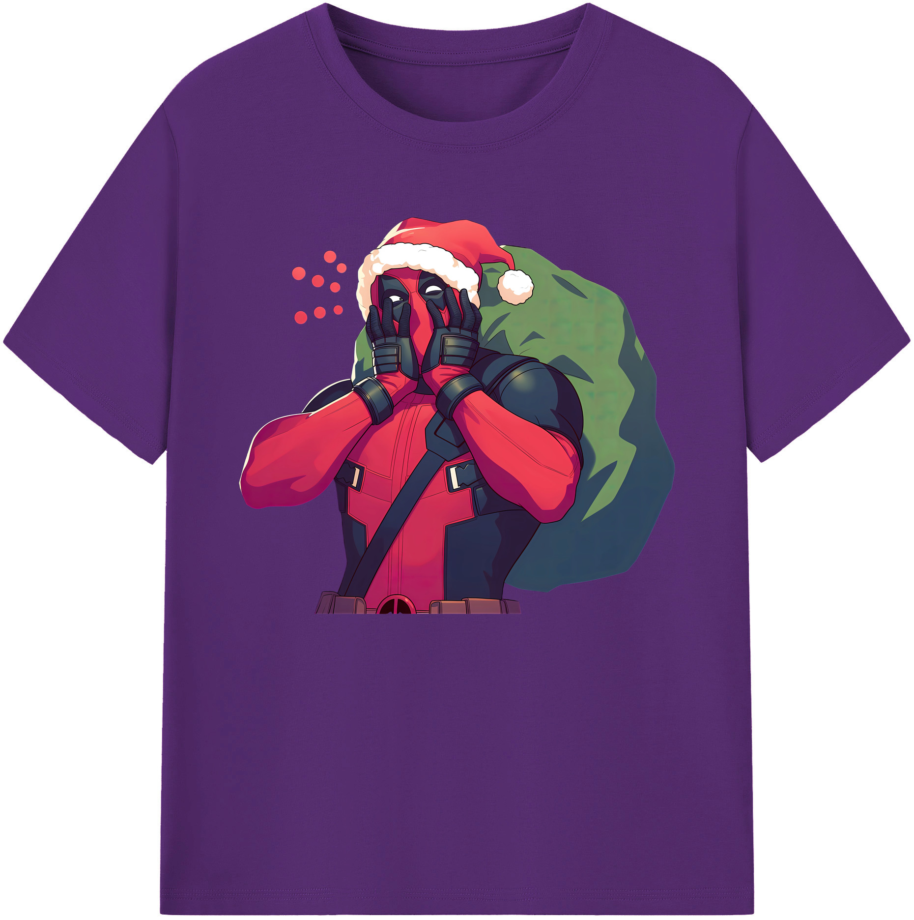 （画像用） Deadpool デッドプール 綿100％ メンズ半袖Tシャツ｜肌触りやわらか＆通気性