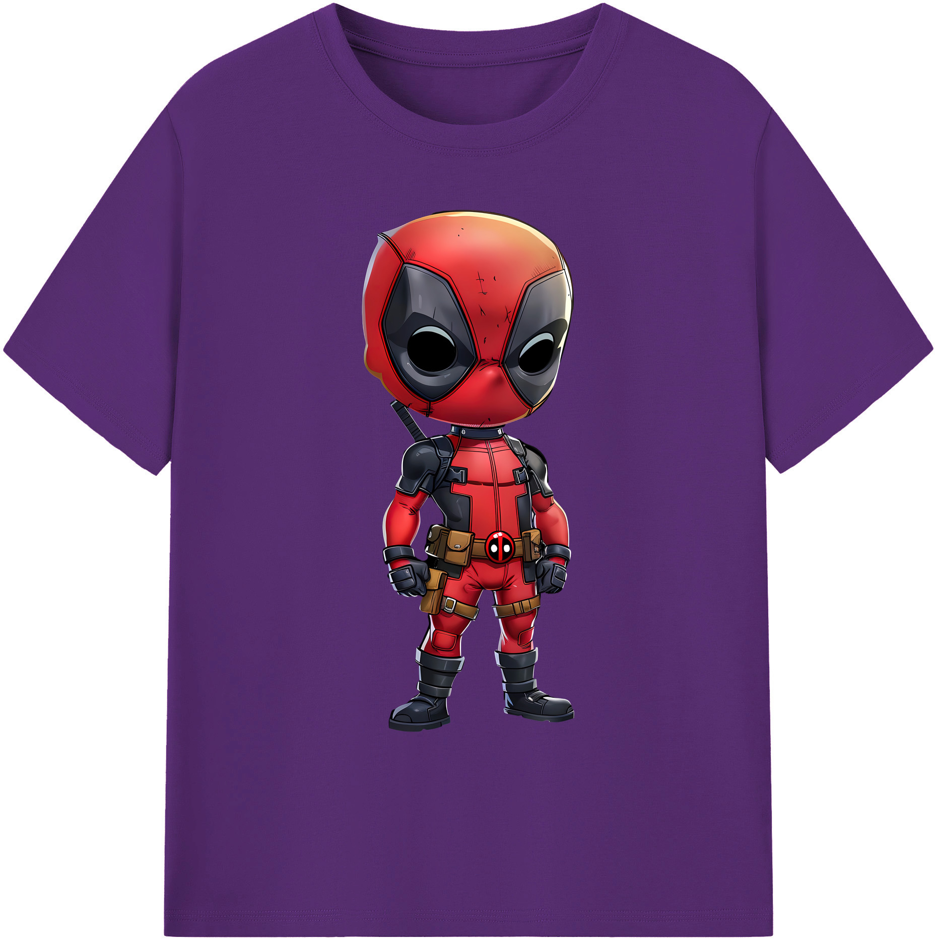 （画像用） Deadpool デッドプール 綿100％ メンズ半袖Tシャツ｜肌触りやわらか＆通気性