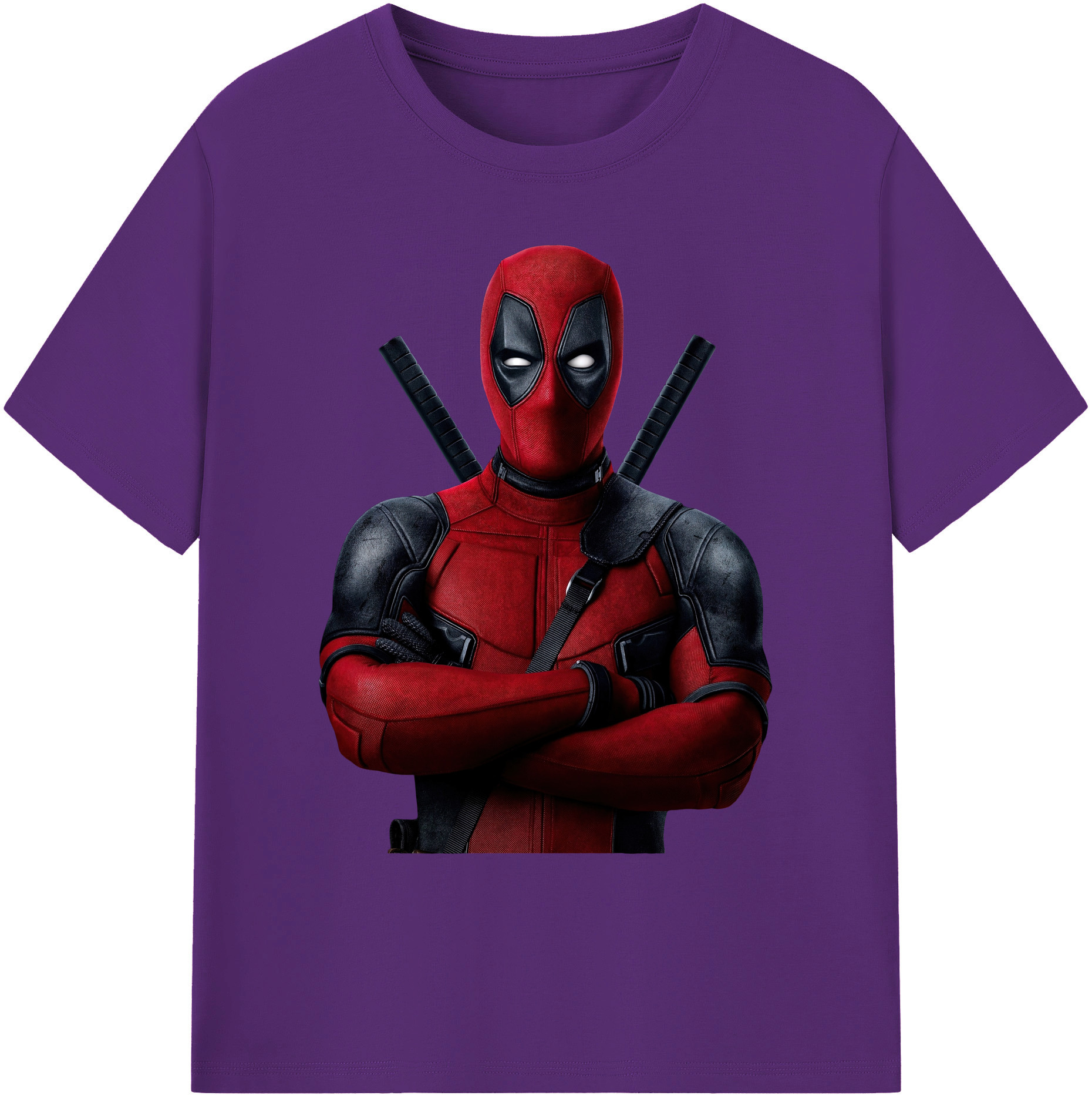 （画像用） Deadpool デッドプール 綿100％ メンズ半袖Tシャツ｜肌触りやわらか＆通気性