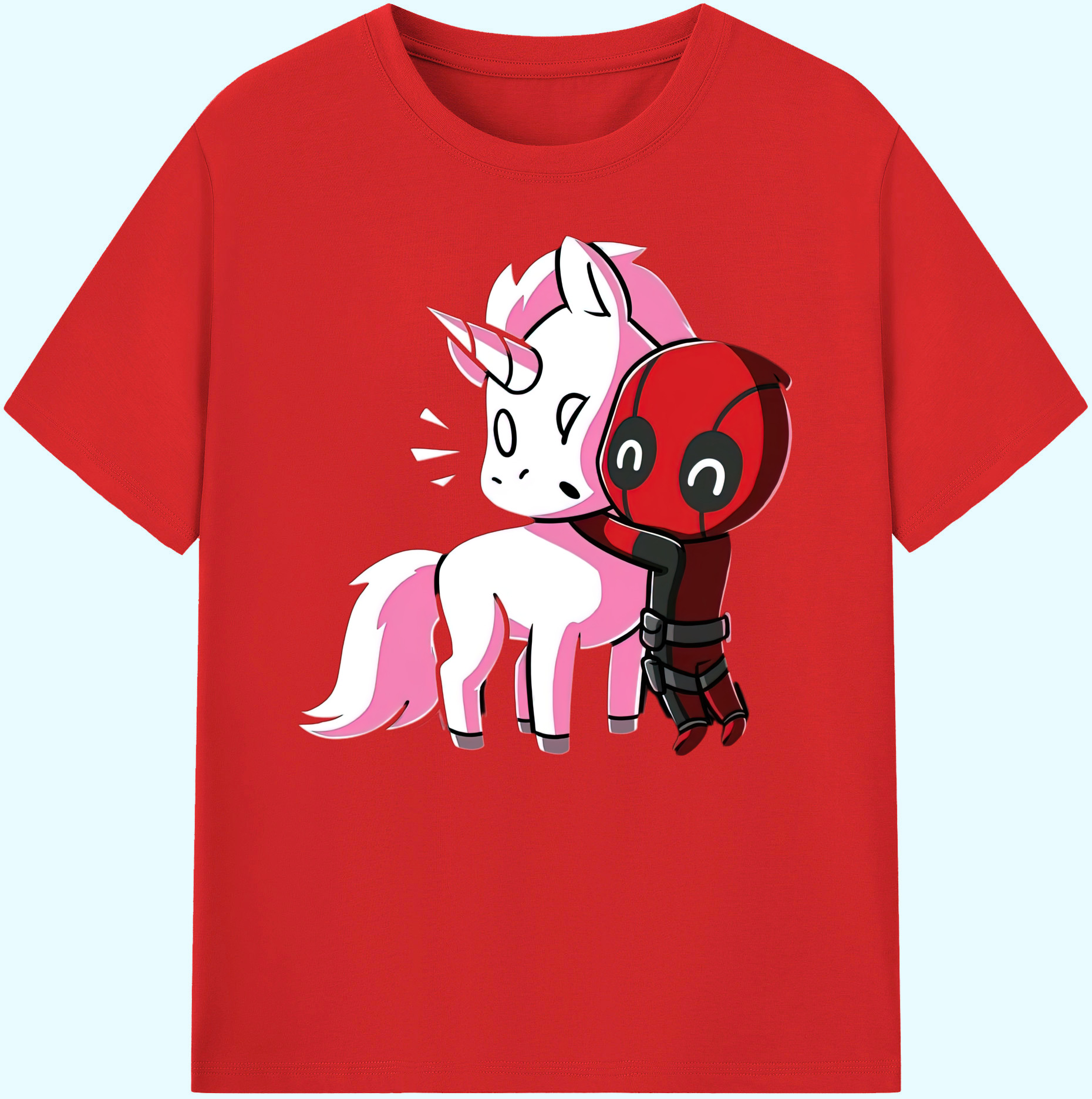（画像用） Deadpool デッドプール 綿100％ メンズ半袖Tシャツ｜肌触りやわらか＆通気性