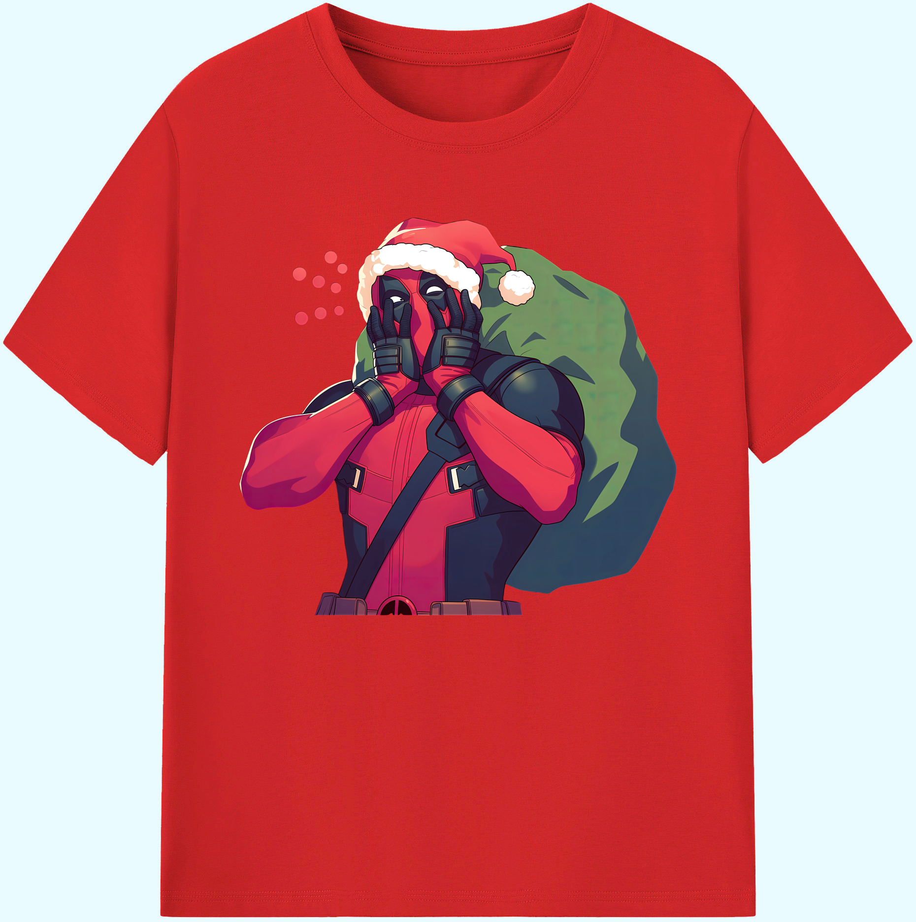 （画像用） Deadpool デッドプール 綿100％ メンズ半袖Tシャツ｜肌触りやわらか＆通気性