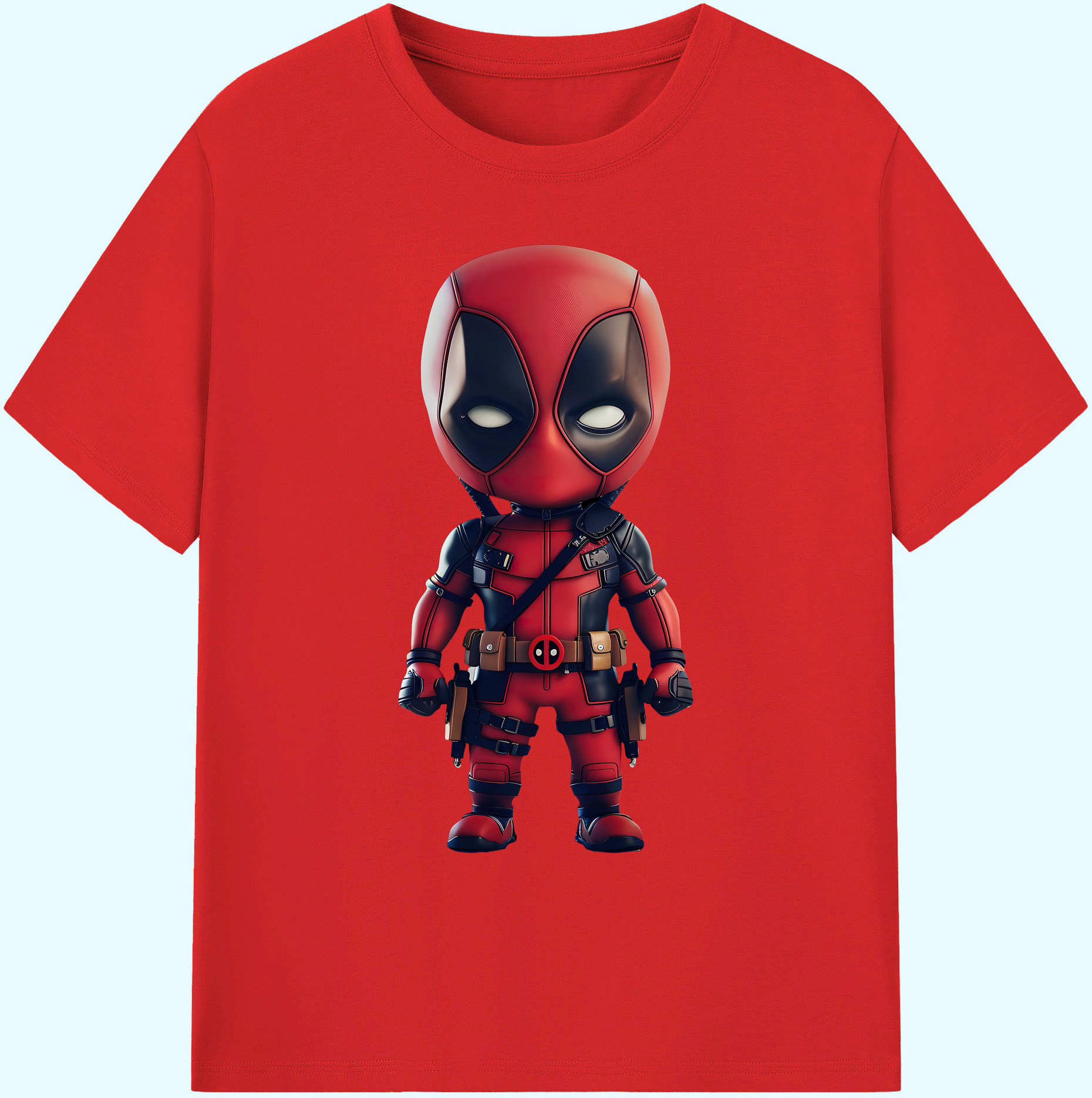 （画像用） Deadpool デッドプール 綿100％ メンズ半袖Tシャツ｜肌触りやわらか＆通気性