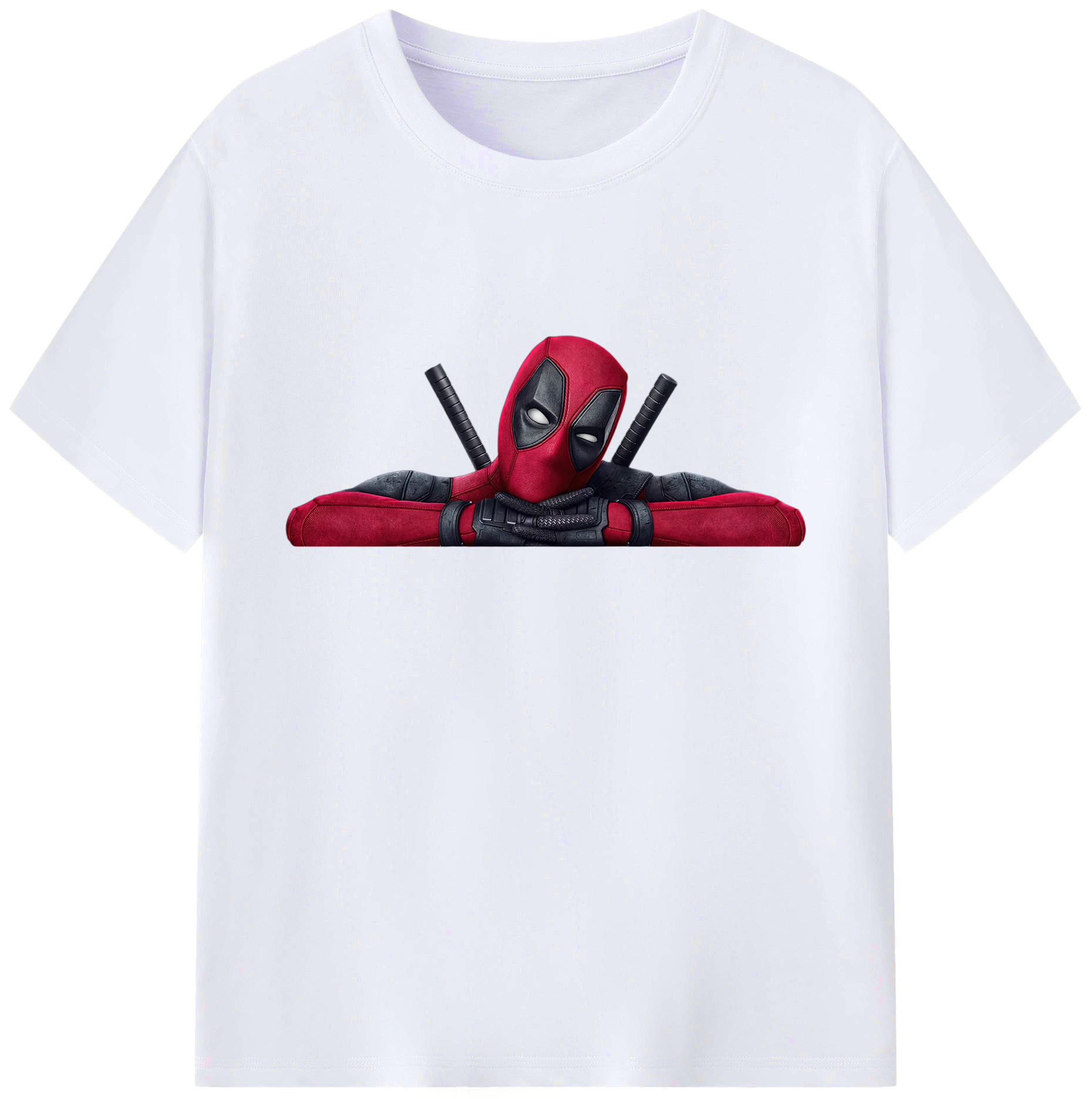（画像用） Deadpool デッドプール 綿100％ メンズ半袖Tシャツ｜肌触りやわらか＆通気性