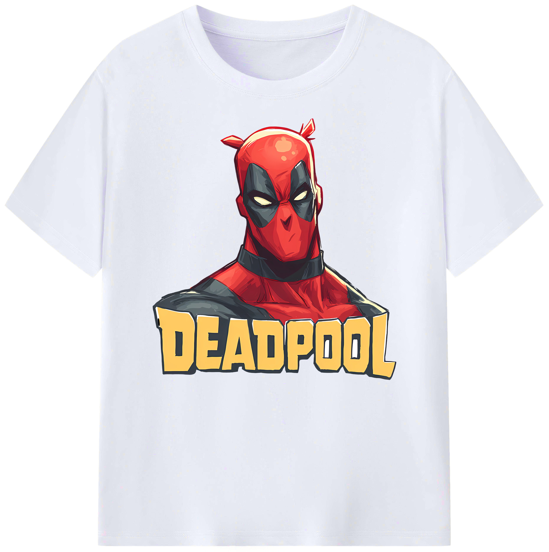 （画像用） Deadpool デッドプール 綿100％ メンズ半袖Tシャツ｜肌触りやわらか＆通気性