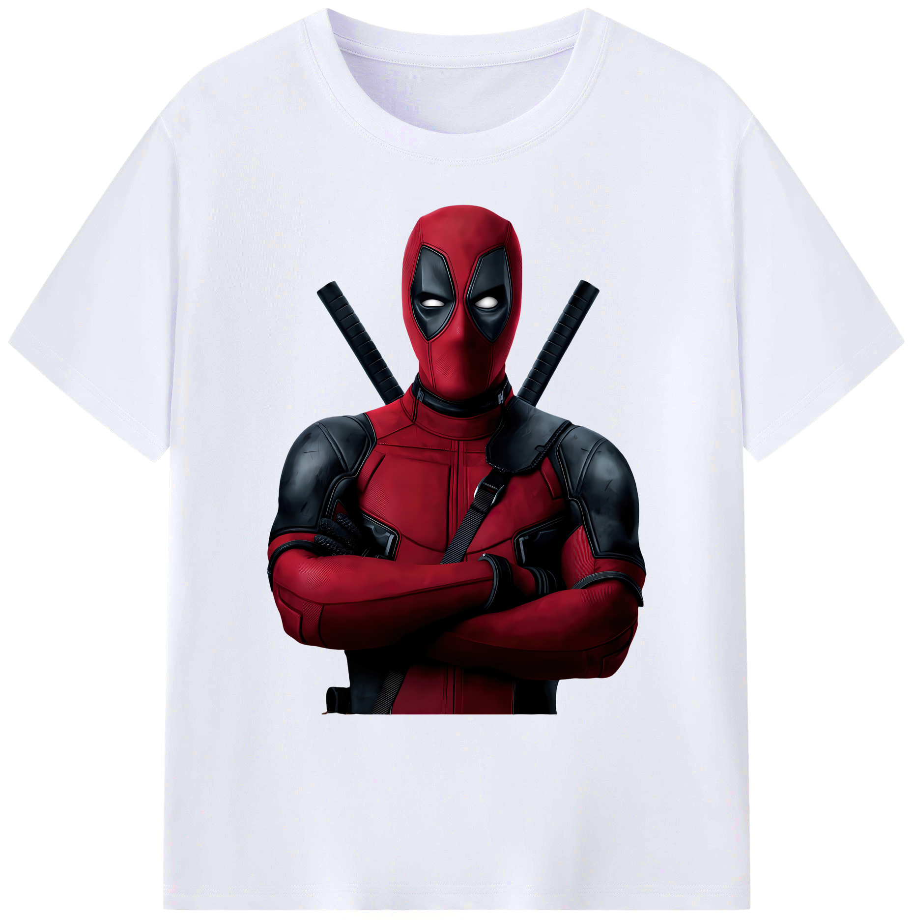 （画像用） Deadpool デッドプール 綿100％ メンズ半袖Tシャツ｜肌触りやわらか＆通気性