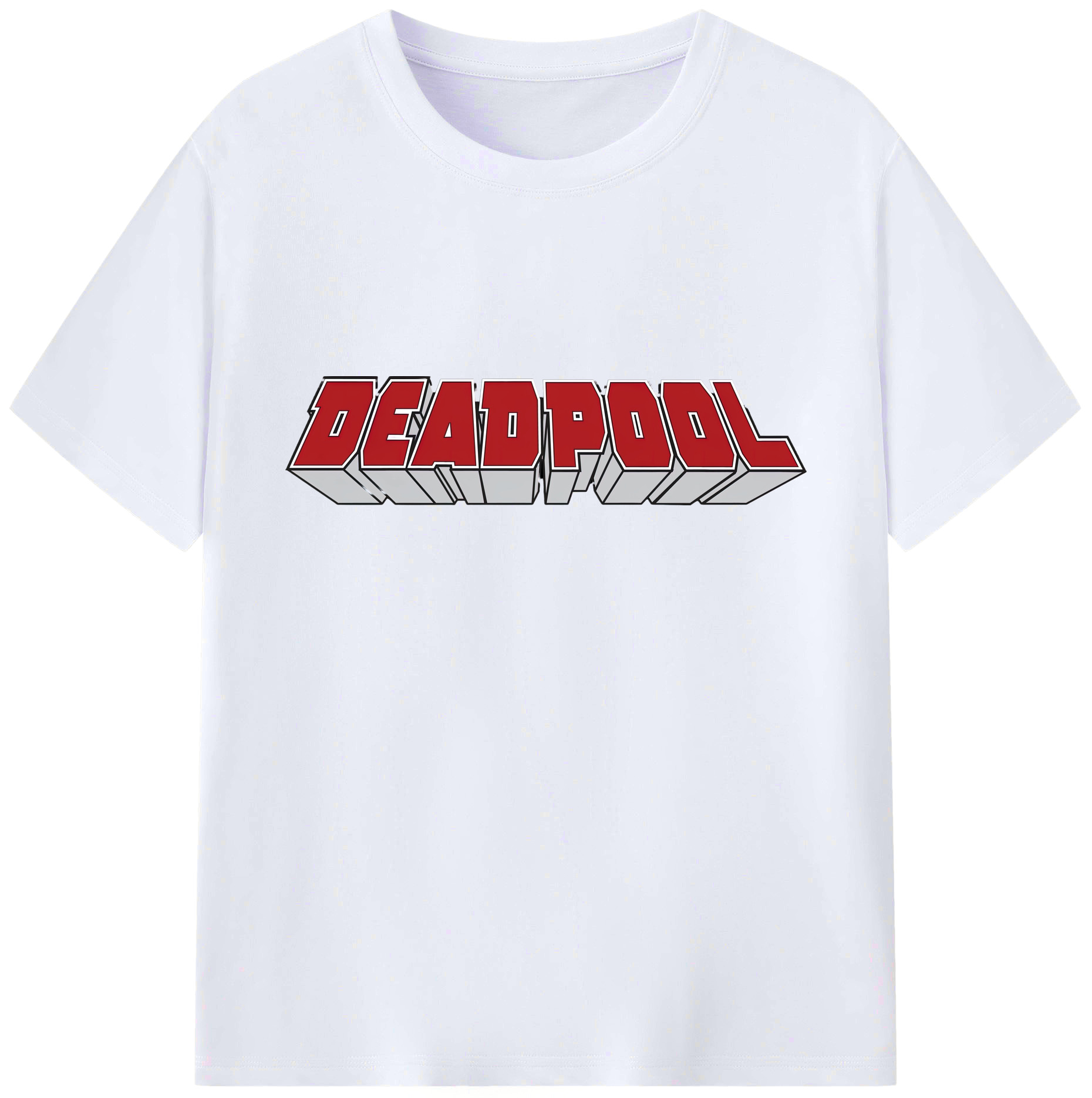 （画像用） Deadpool デッドプール 綿100％ メンズ半袖Tシャツ｜肌触りやわらか＆通気性