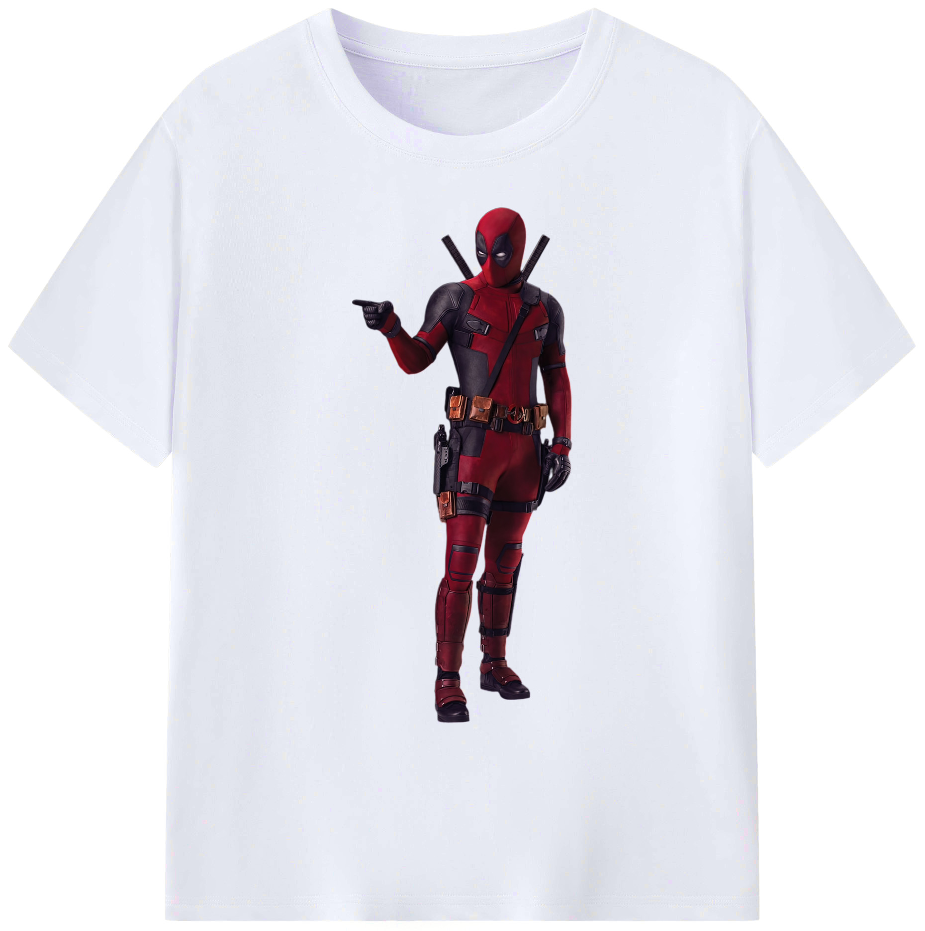 （画像用） Deadpool デッドプール 綿100％ メンズ半袖Tシャツ｜肌触りやわらか＆通気性