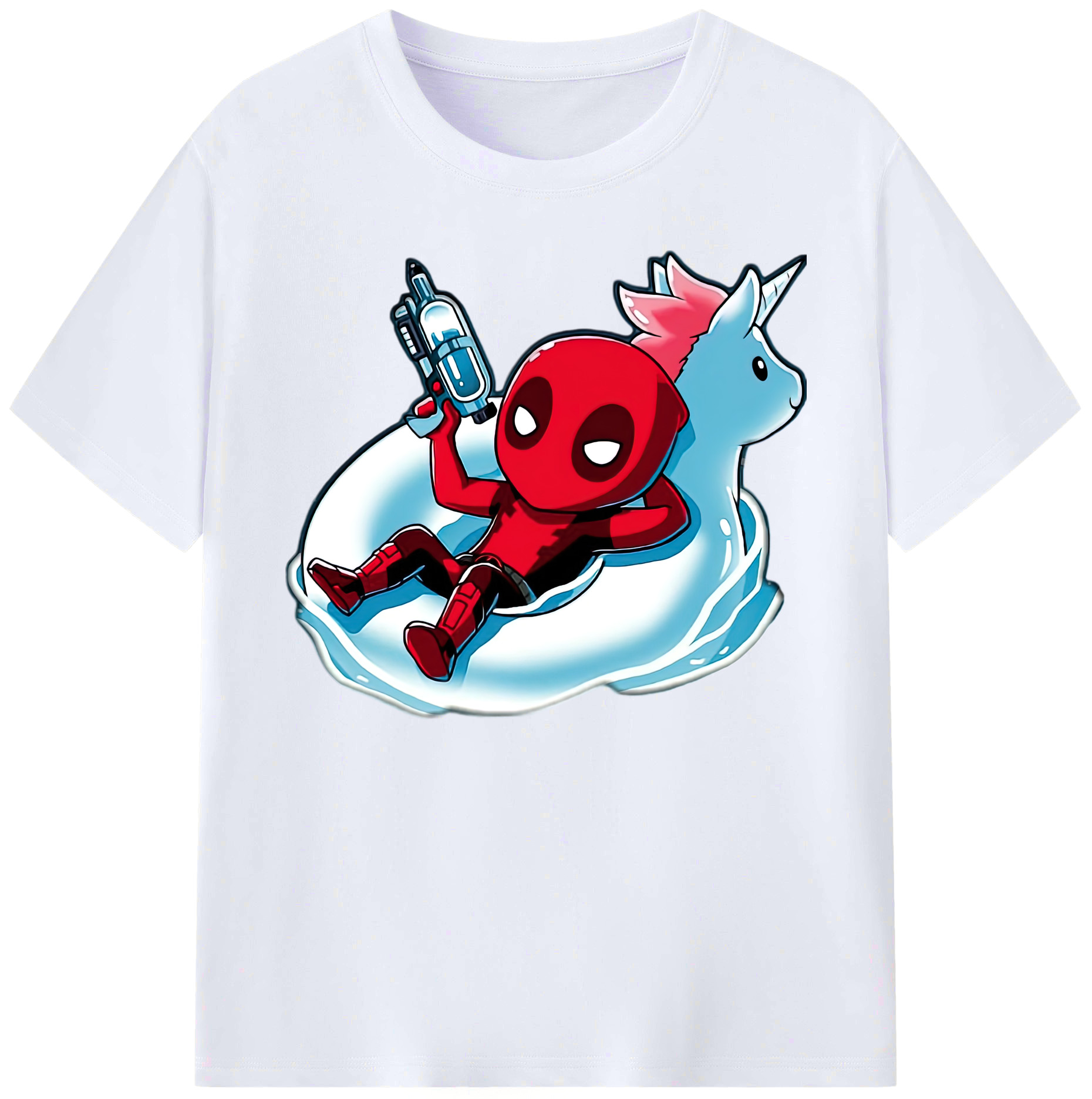 （画像用） Deadpool デッドプール 綿100％ メンズ半袖Tシャツ｜肌触りやわらか＆通気性
